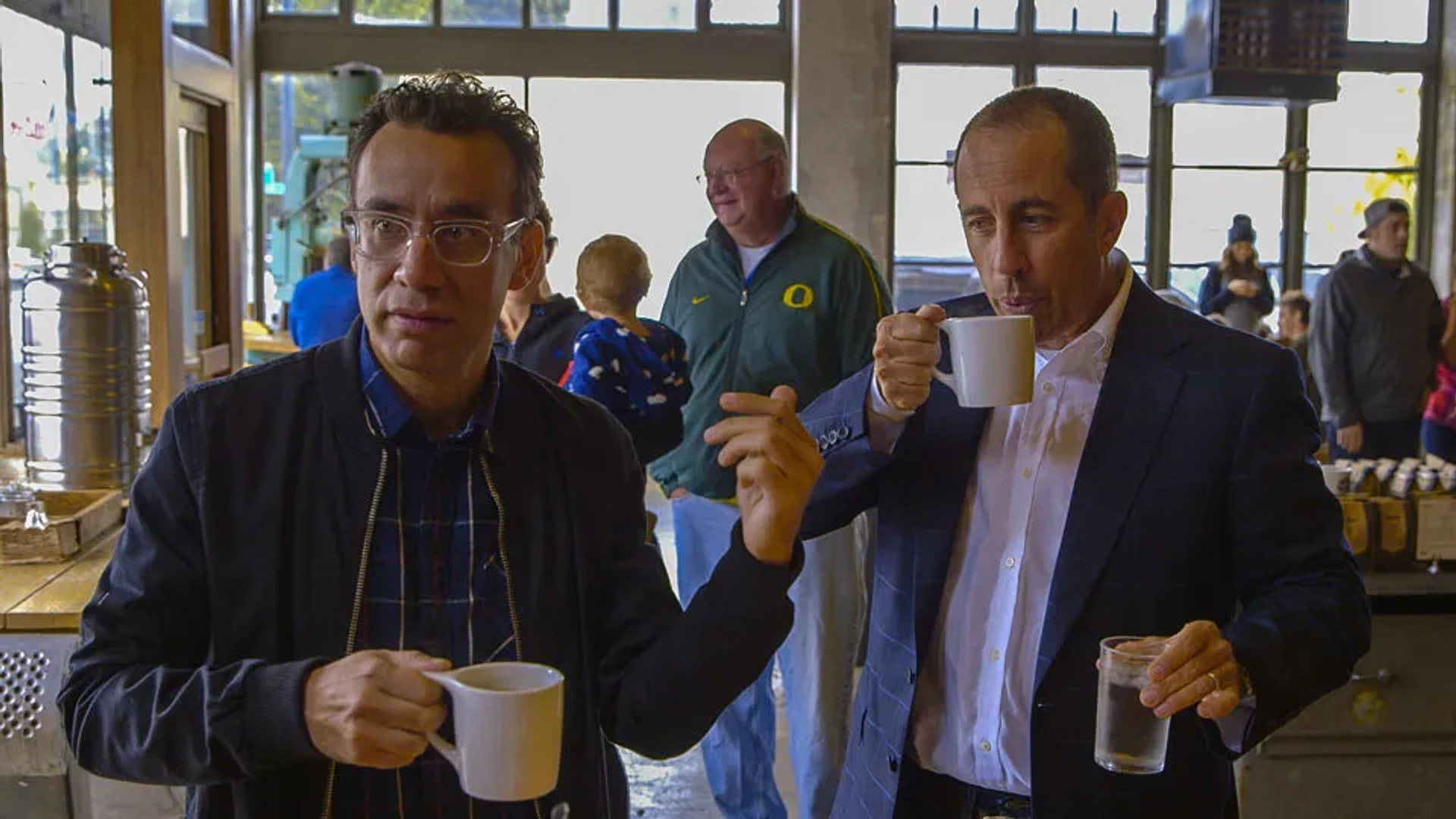 Jerry Seinfeld and Fred Armisen in Comedians in Cars Getting Coffee (2012)