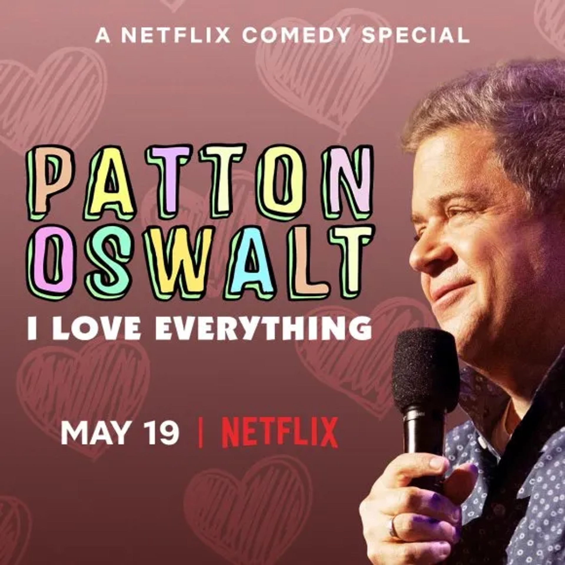 فیلم پاتون اسوالت من همه چیز را دوست دارم (Patton Oswalt: I Love Everything 2020)