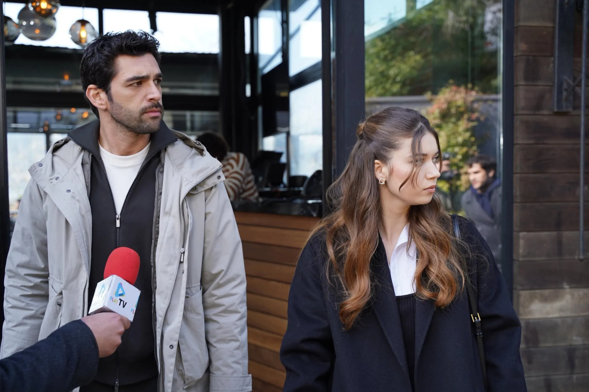 Afra Saraçoglu and Melih Ozkaya in Golden Boy (2022)