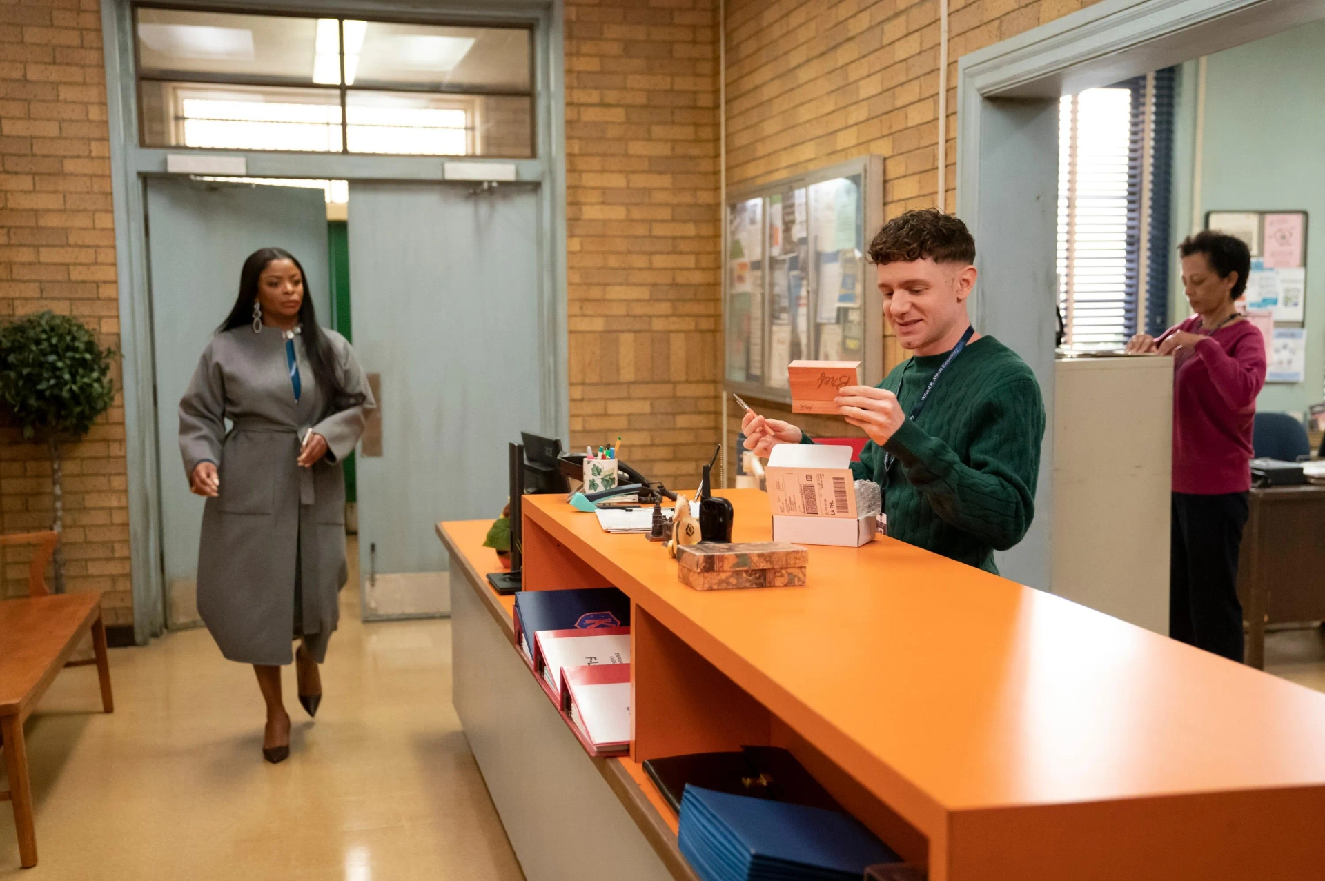 Chris Perfetti and Janelle James in Abbott Elementary (2021)