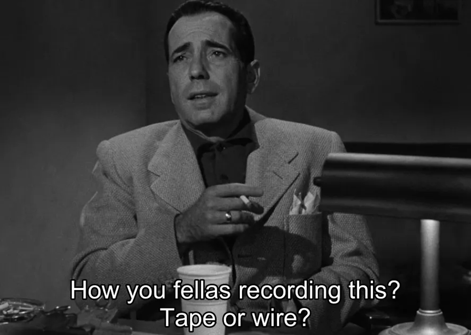 Humphrey Bogart in In a Lonely Place (1950)