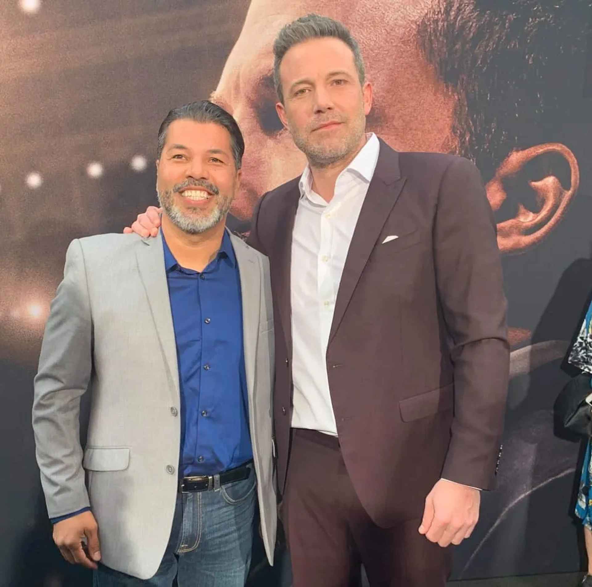 Sal Velez Jr and Ben Affleck, "The Way Back"