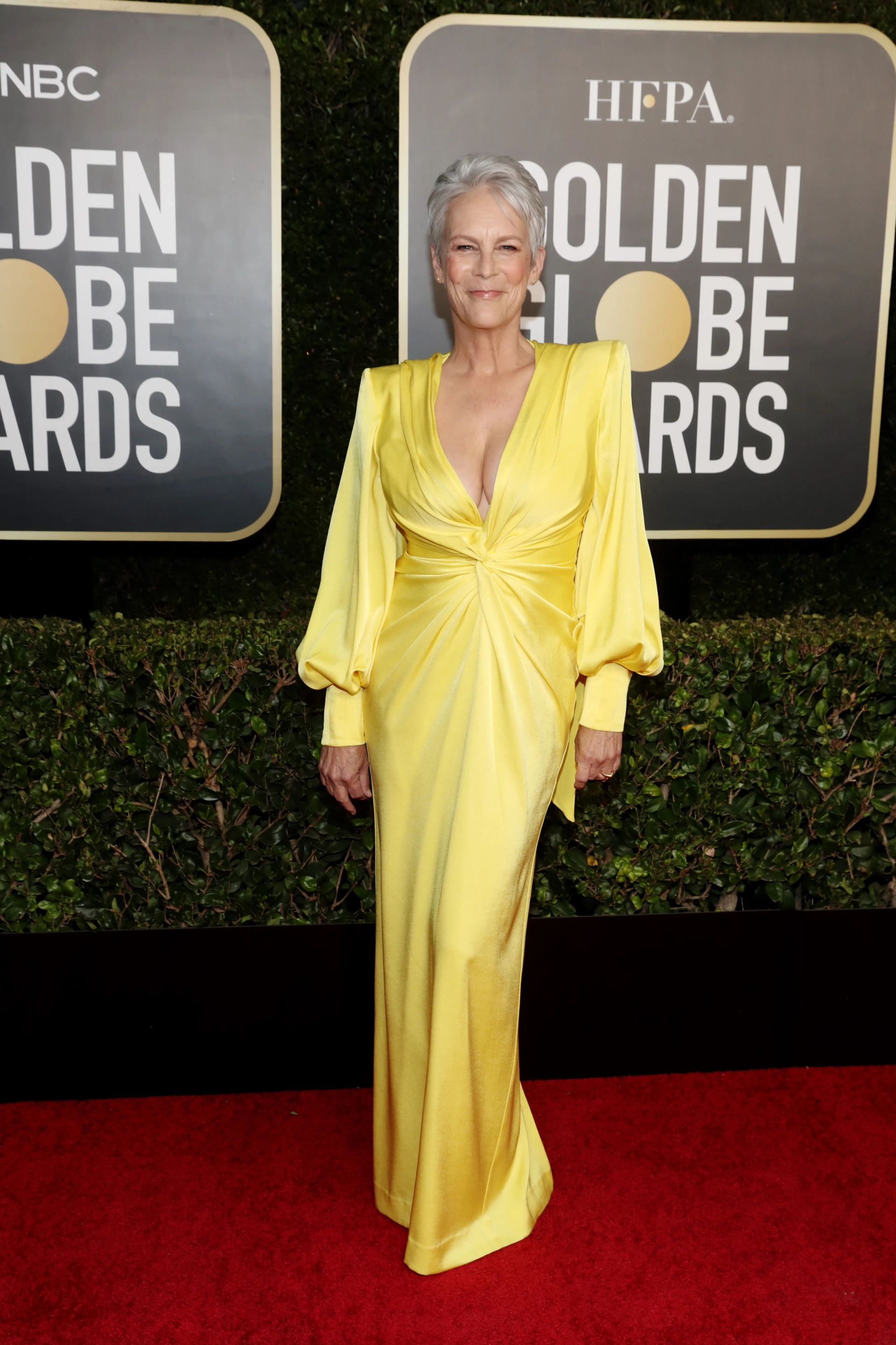 Jamie Lee Curtis at an event for 2021 Golden Globe Awards (2021)