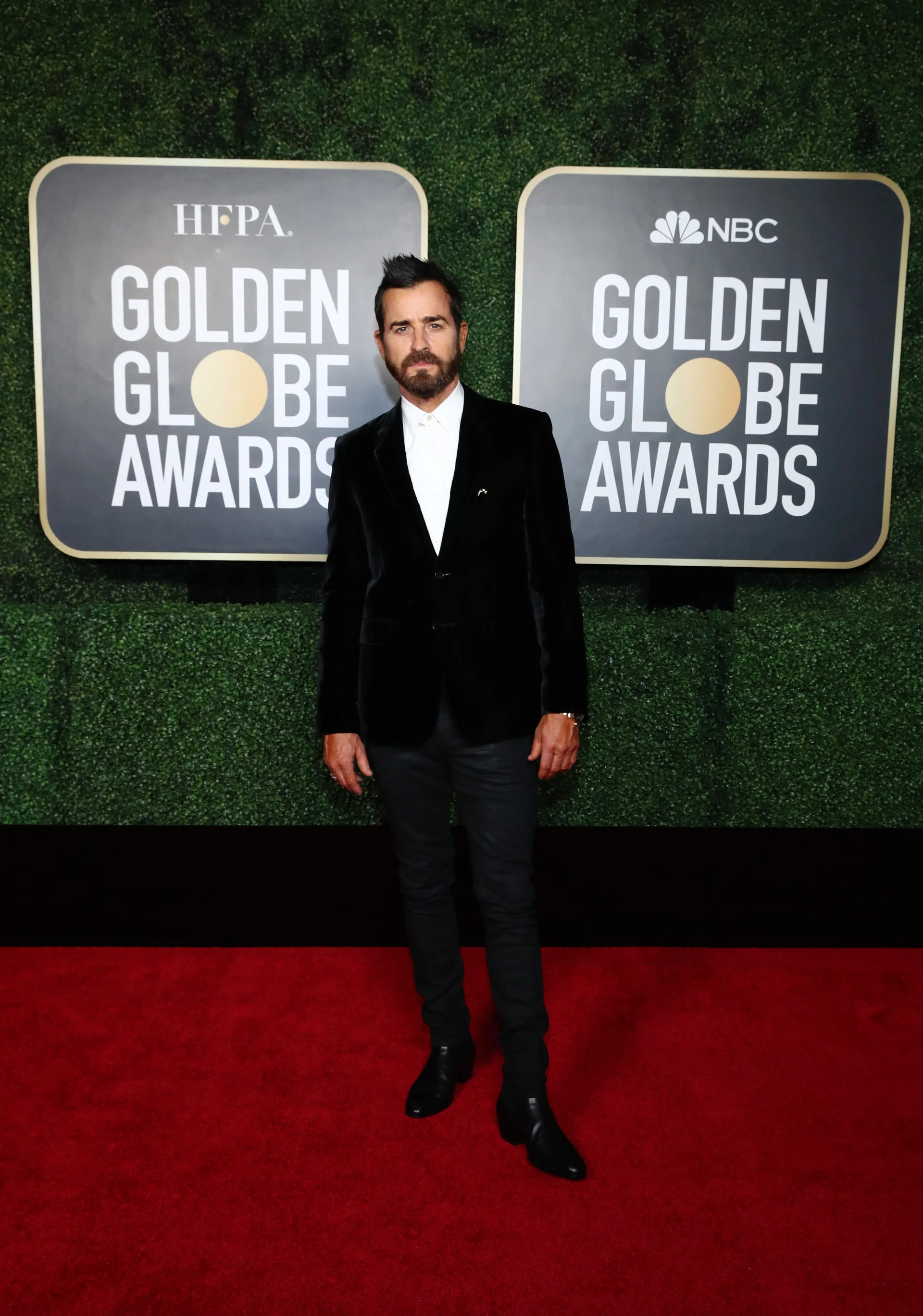 Justin Theroux at an event for 2021 Golden Globe Awards (2021)