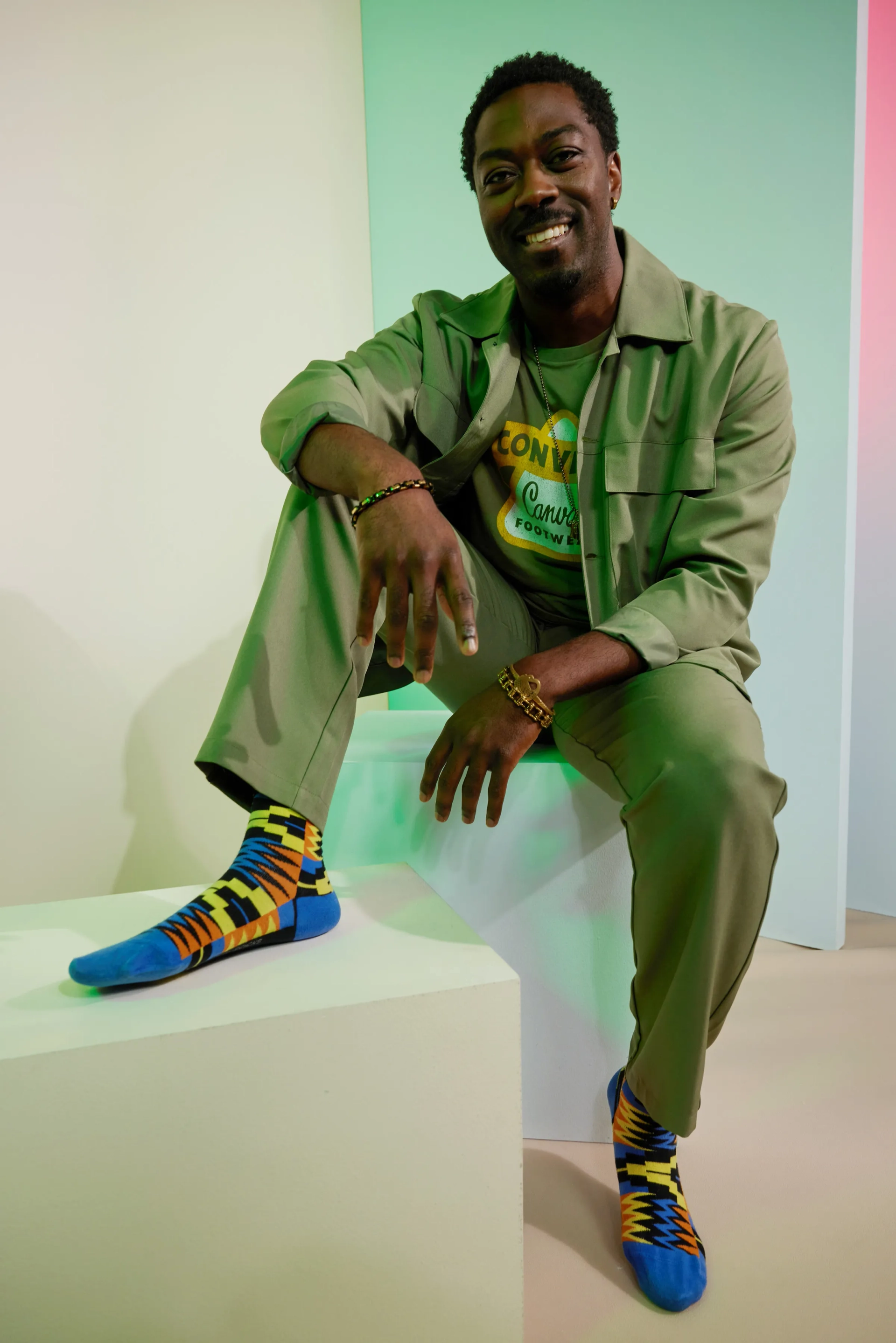 David Ajala at an event for Star Trek: Discovery (2017)