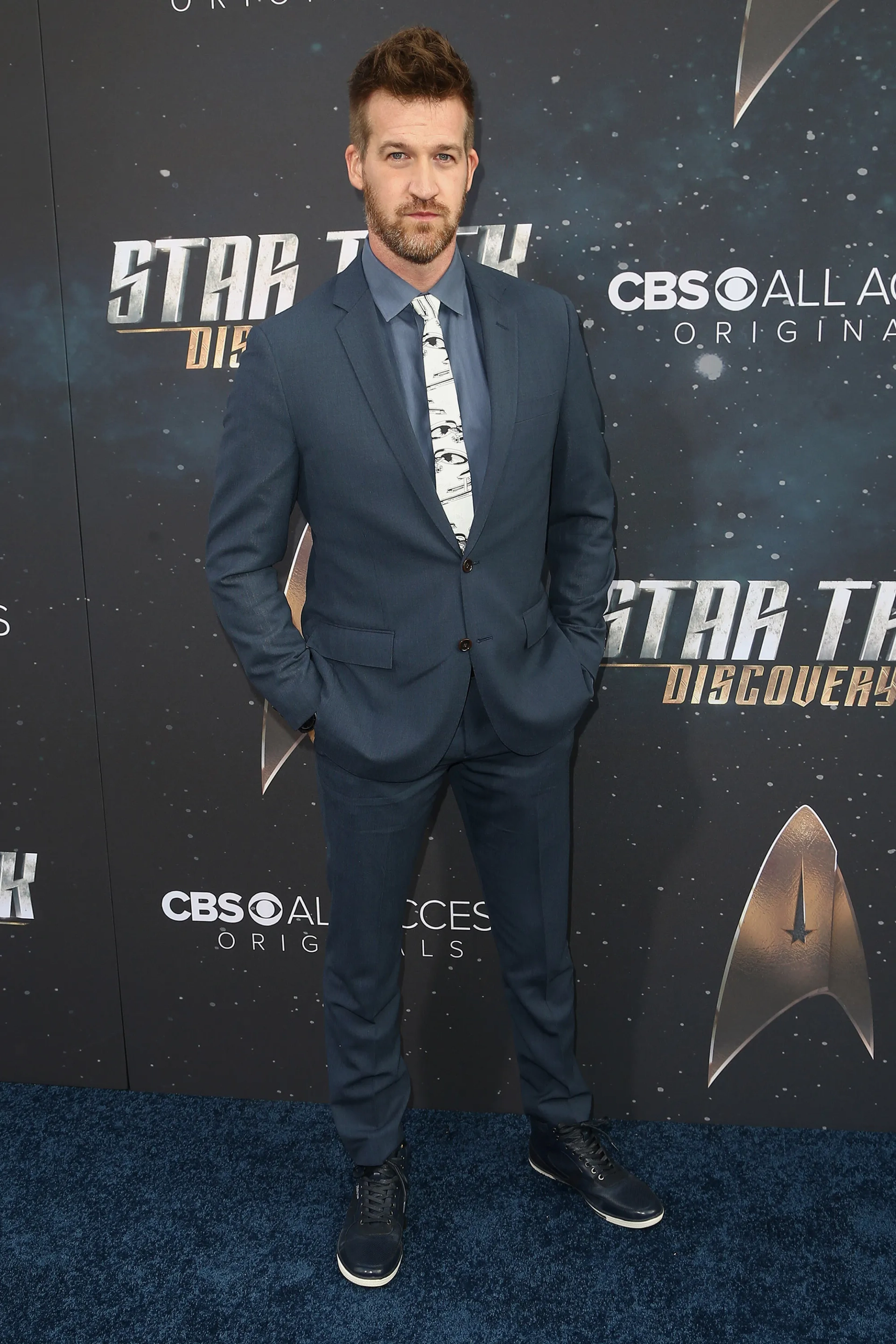 Kenneth Mitchell at an event for Star Trek: Discovery (2017)