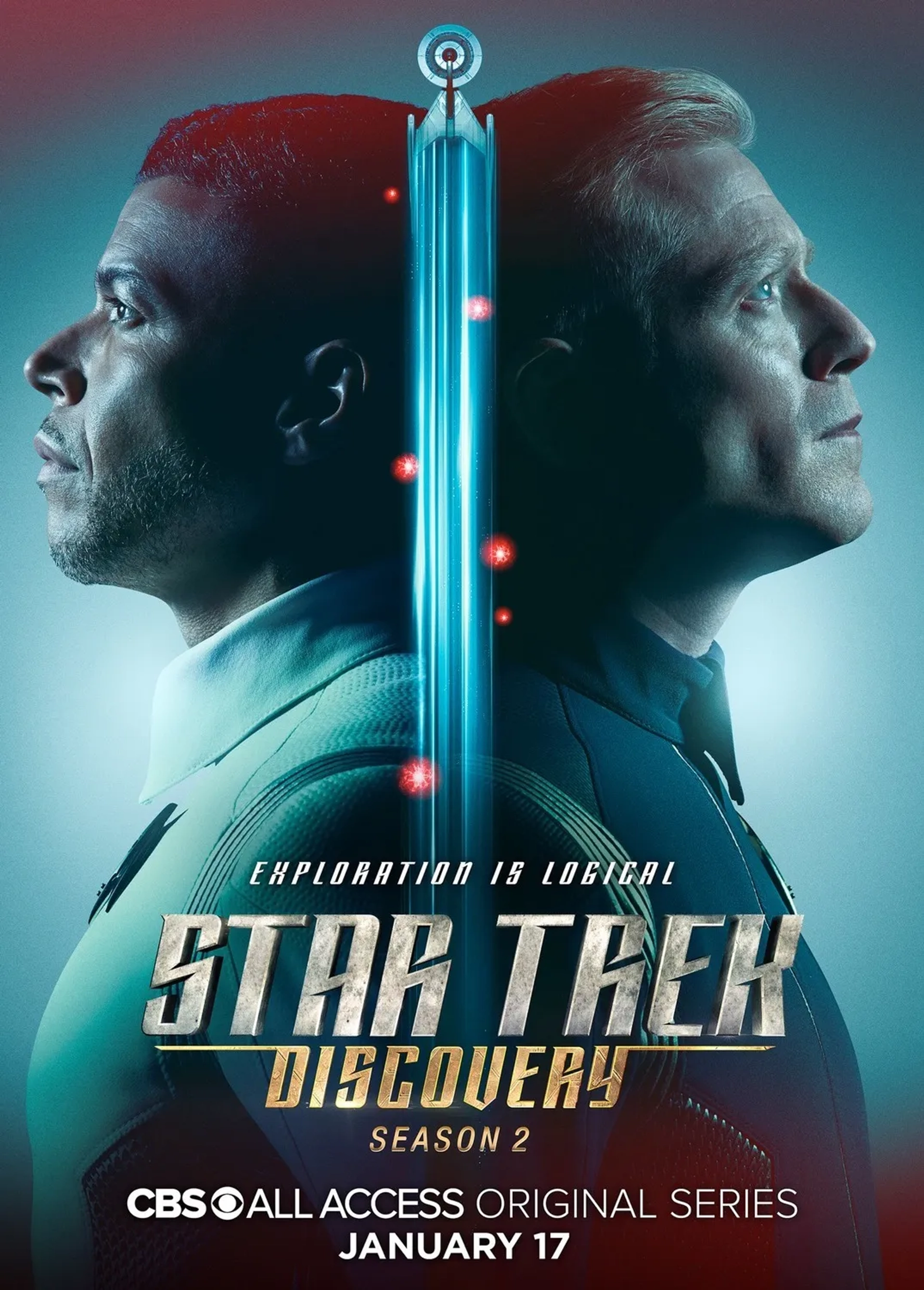 Wilson Cruz and Anthony Rapp in Star Trek: Discovery (2017)