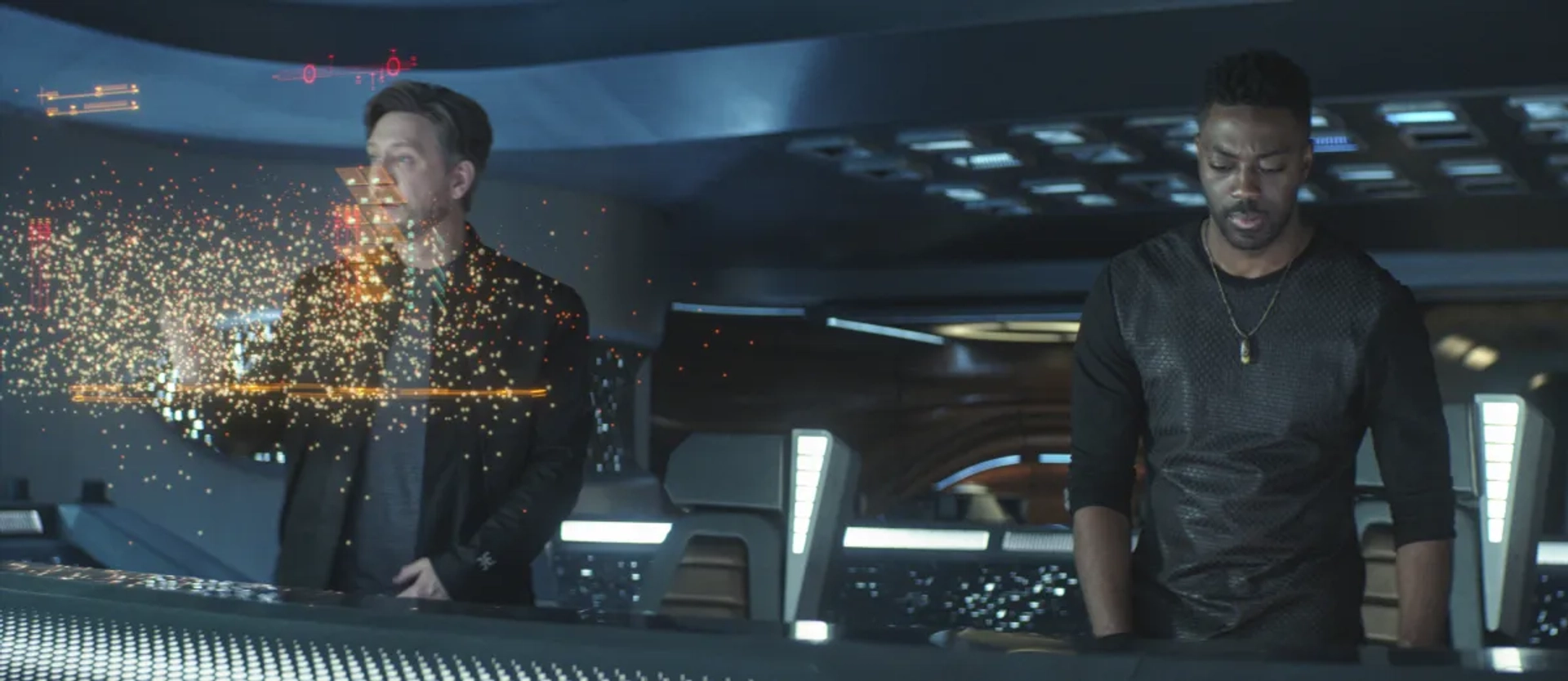 Shawn Doyle and David Ajala in Star Trek: Discovery: Rubicon (2022)