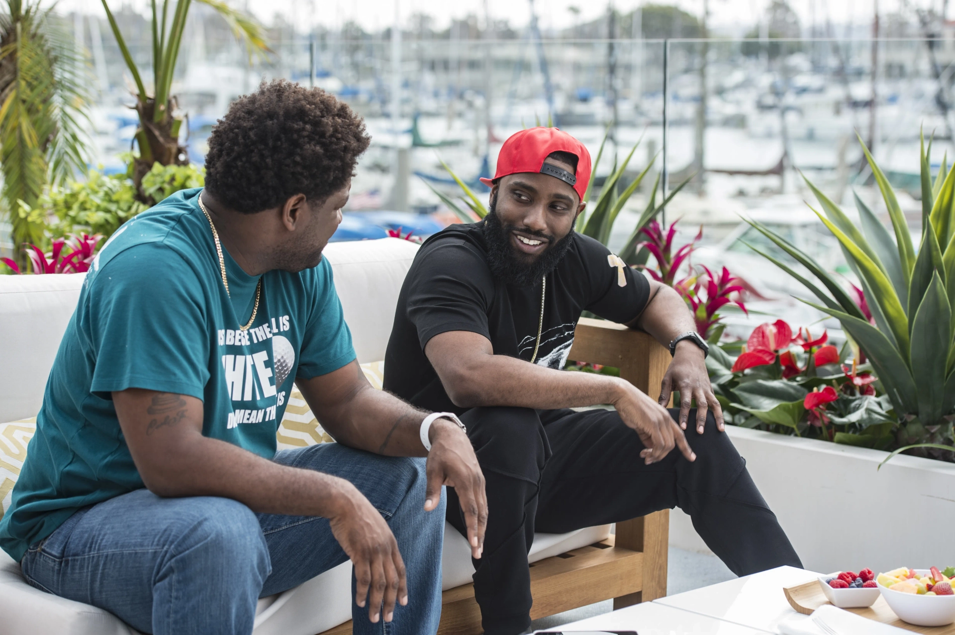 John David Washington and Carl McDowell in Ballers (2015)