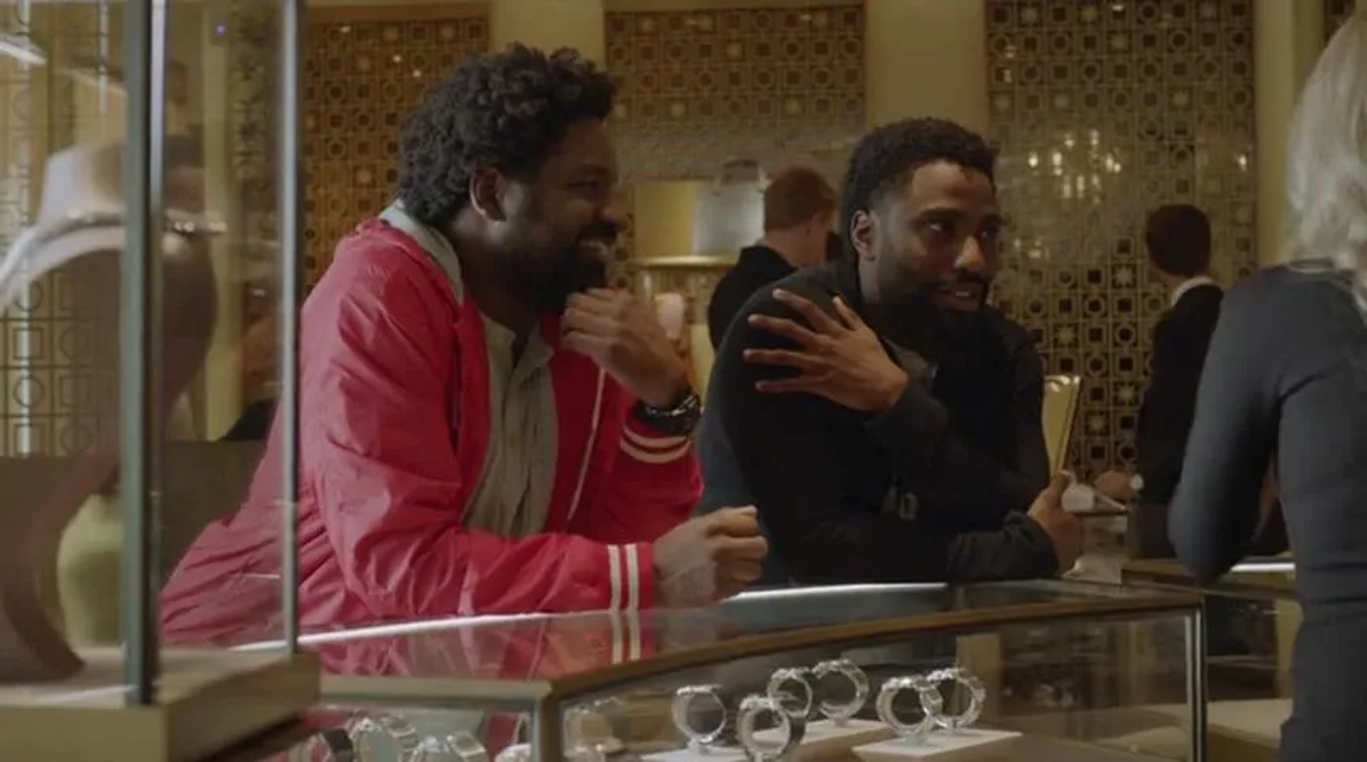 John David Washington and Carl McDowell in Ballers (2015)