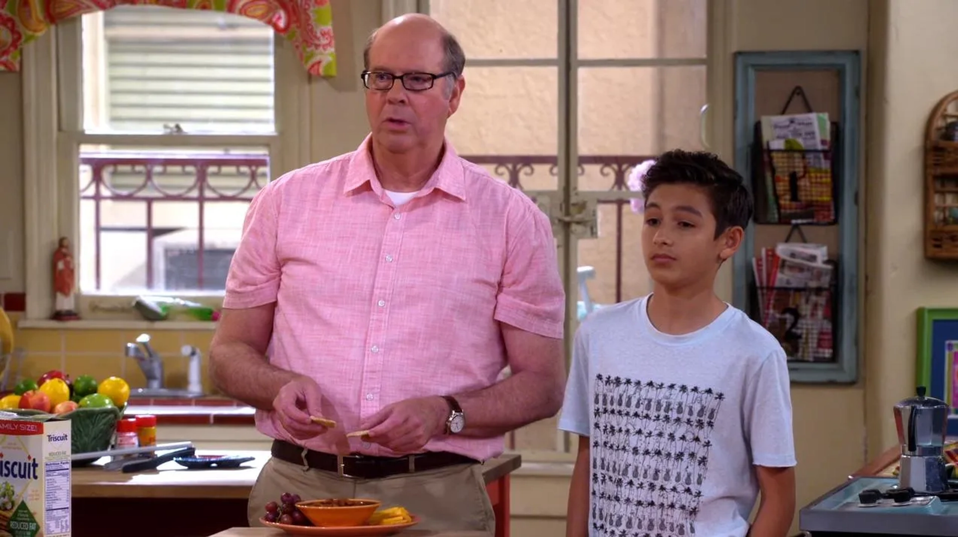 Stephen Tobolowsky and Marcel Ruiz in One Day at a Time (2017)