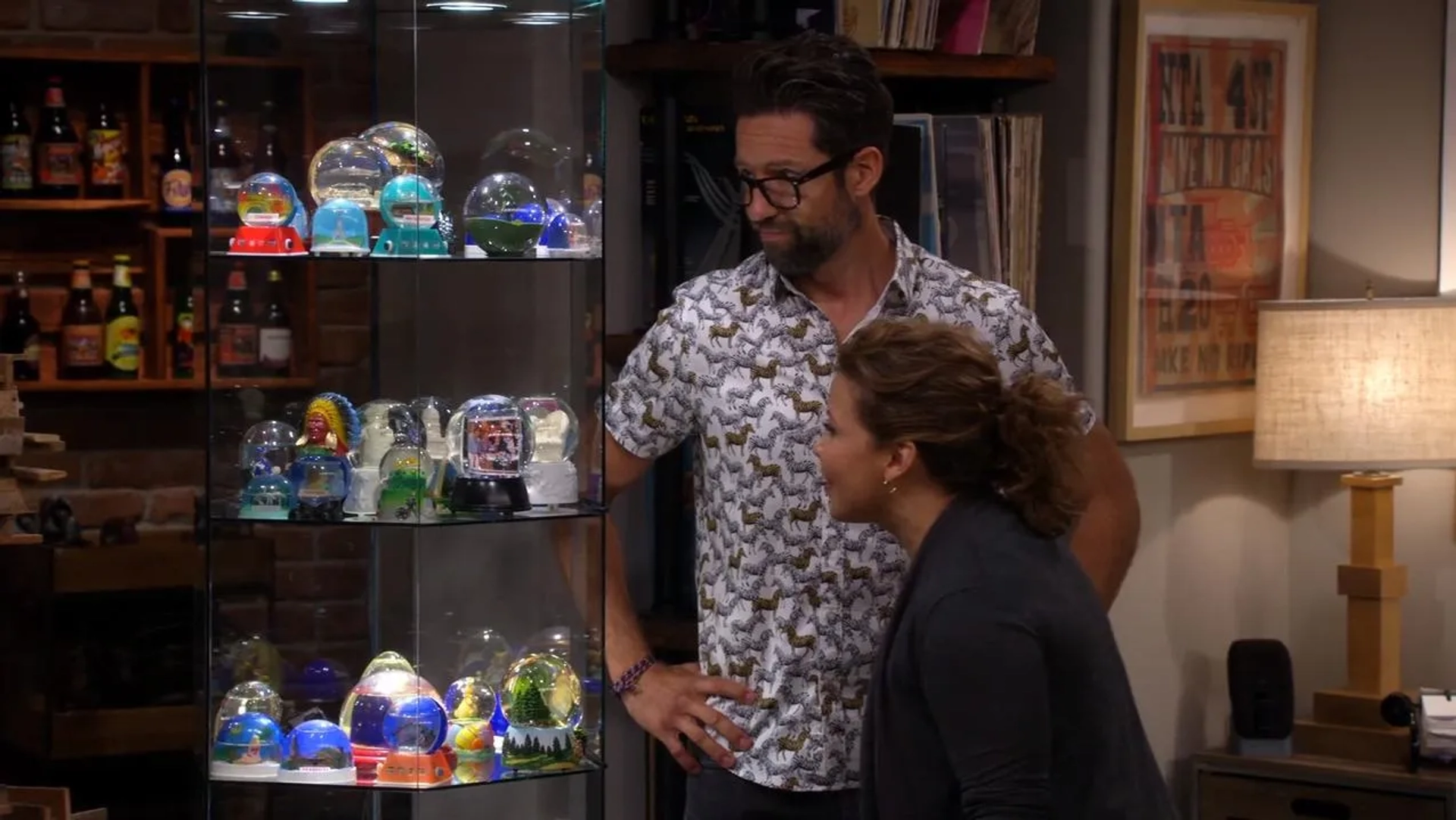 Justina Machado and Todd Grinnell in One Day at a Time (2017)