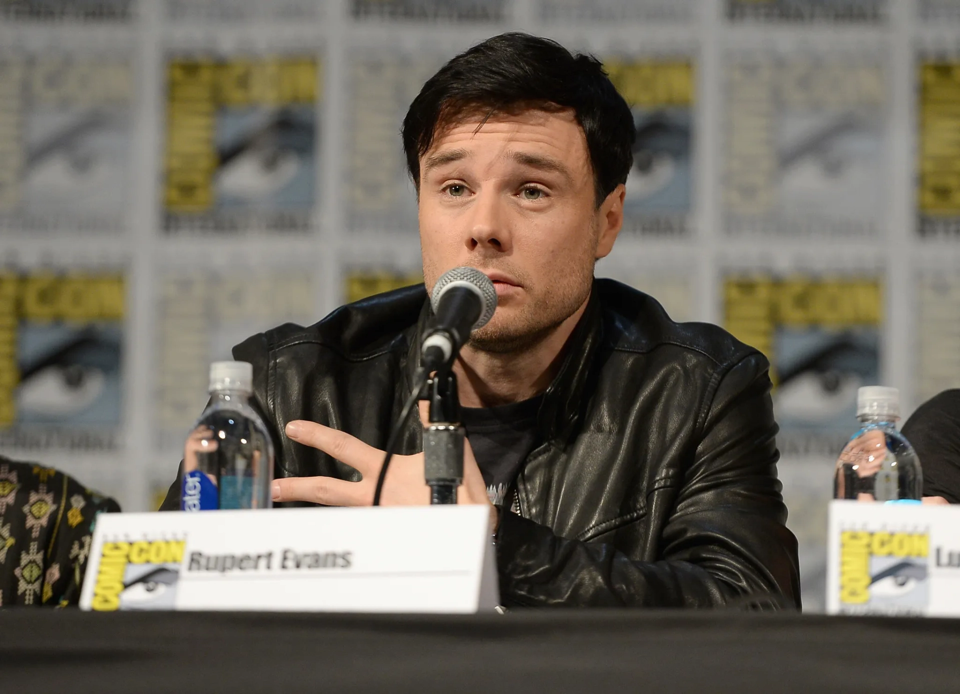 Rupert Evans at an event for The Man in the High Castle (2015)