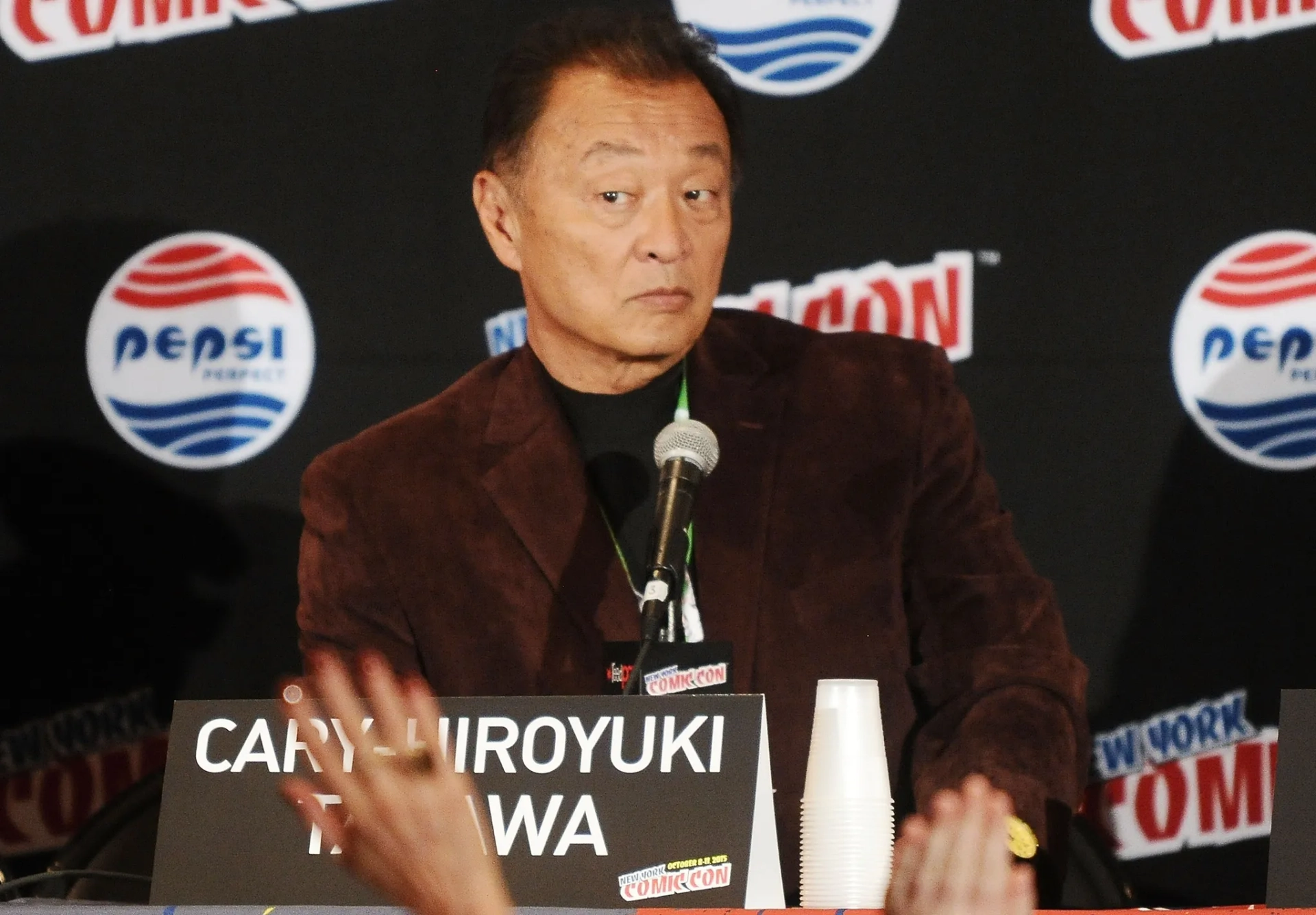 Cary-Hiroyuki Tagawa at an event for The Man in the High Castle (2015)