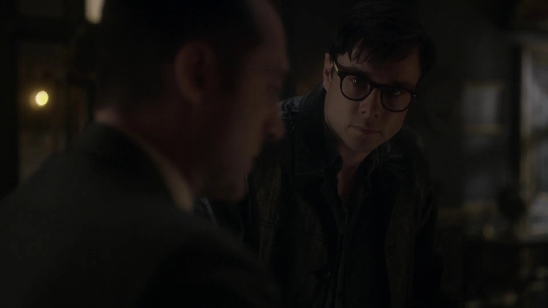 Brennan Brown and Rupert Evans in The Man in the High Castle (2015)