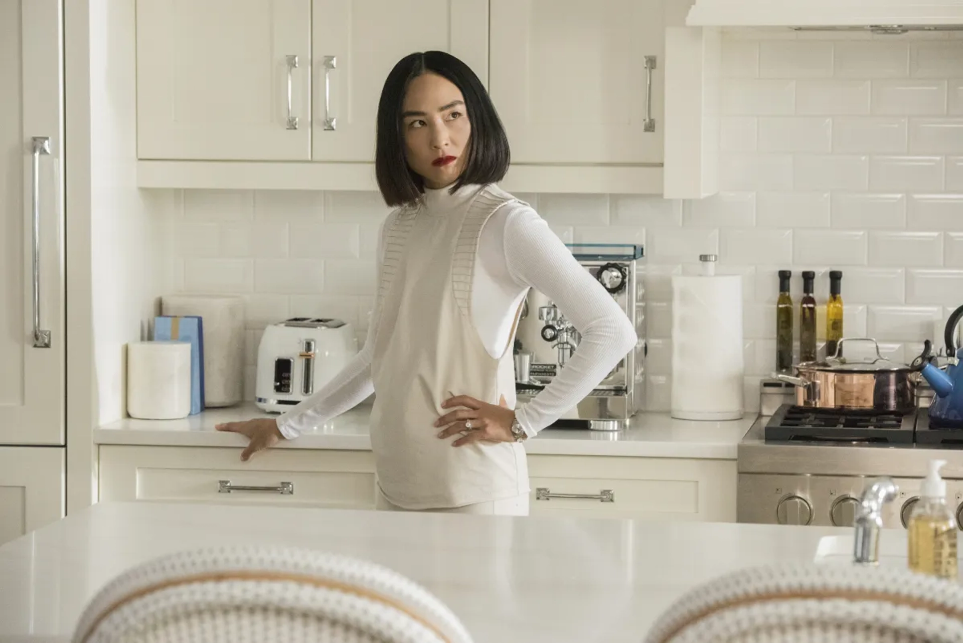 Greta Lee in The Twilight Zone: You Might Also Like (2020)