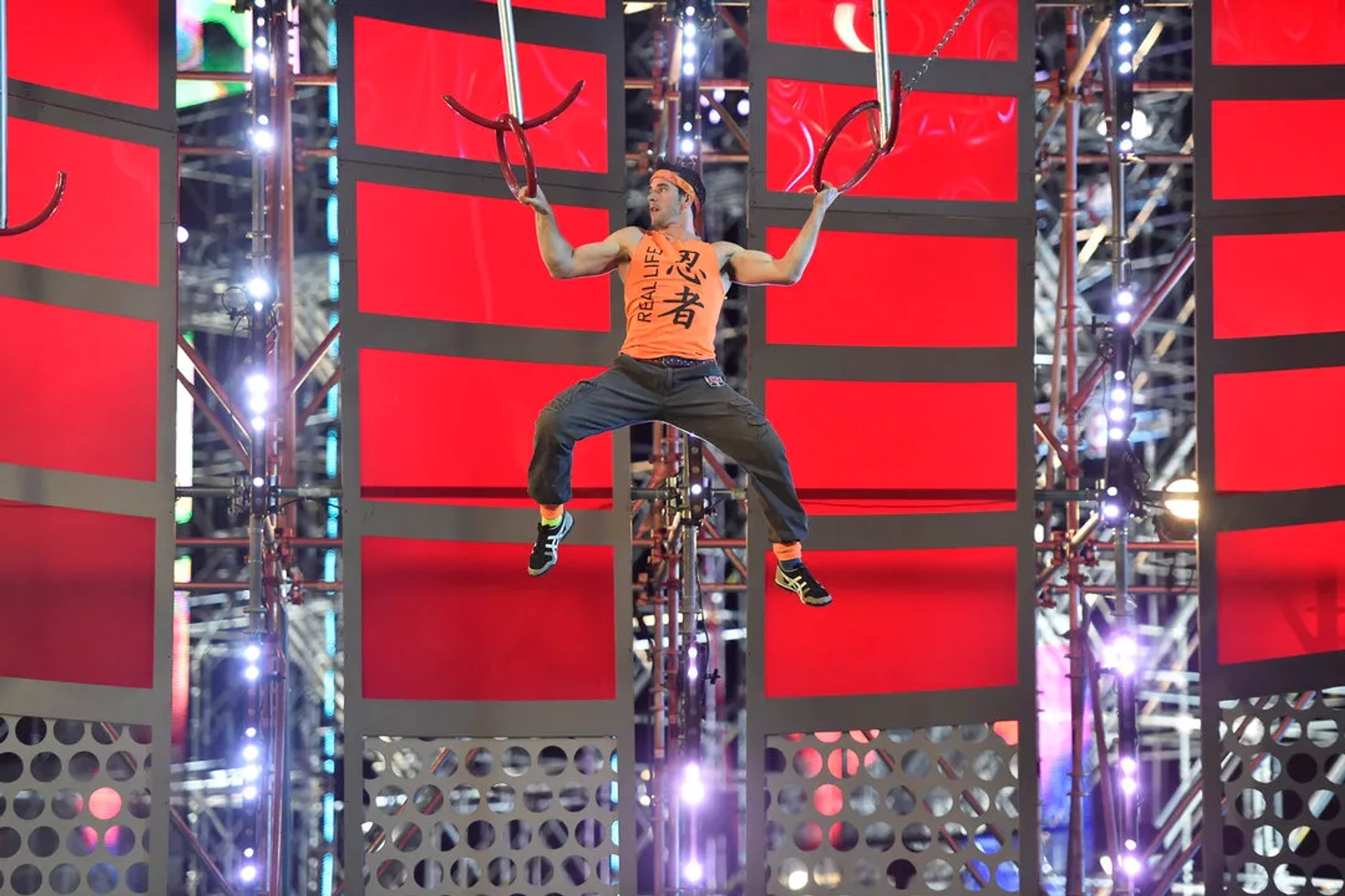 Drew Drechsel at an event for American Ninja Warrior (2009)