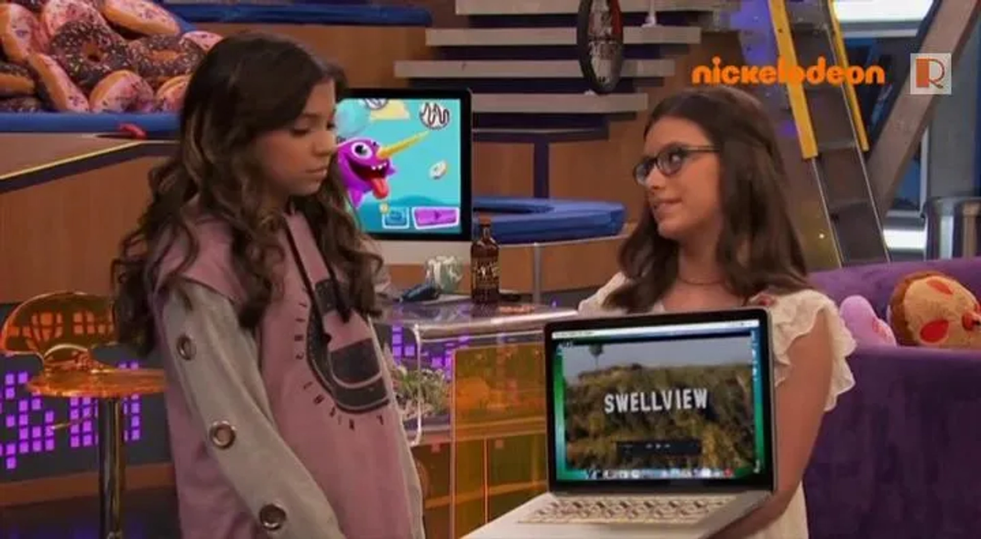 Madisyn Shipman and Cree in Henry Danger (2014)