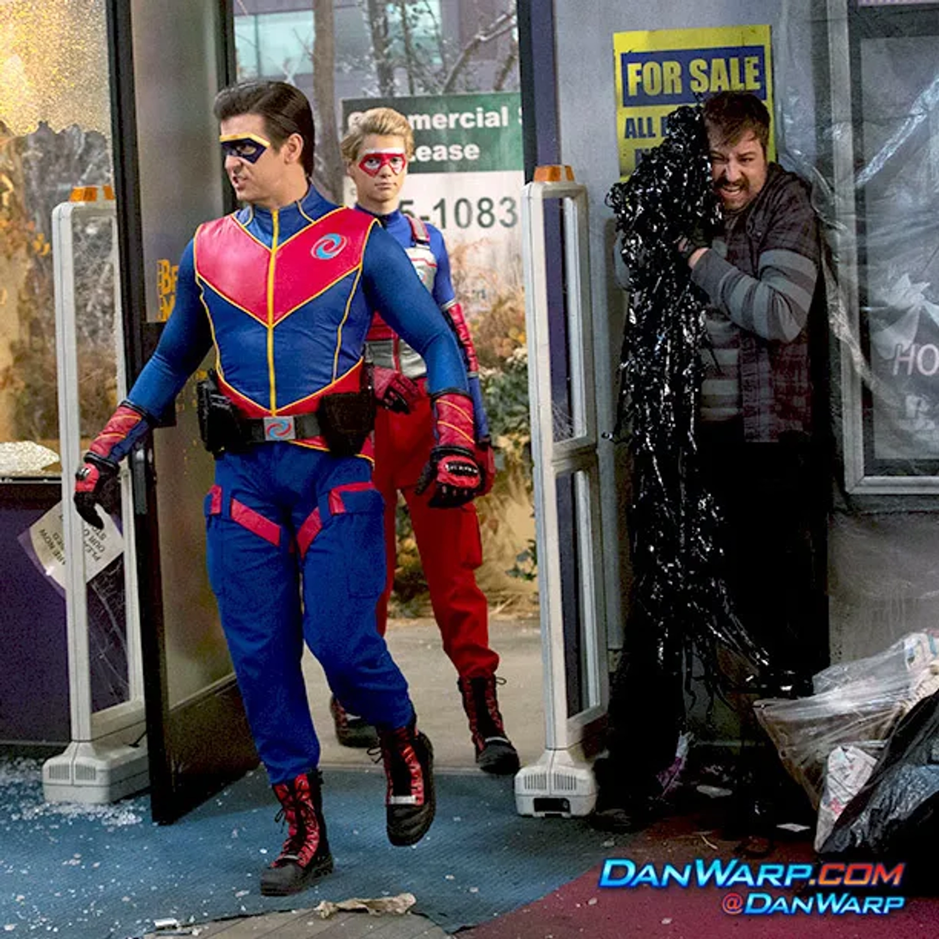 Cooper Barnes, Ryan Grassmeyer, and Jace Norman in Henry Danger (2014)