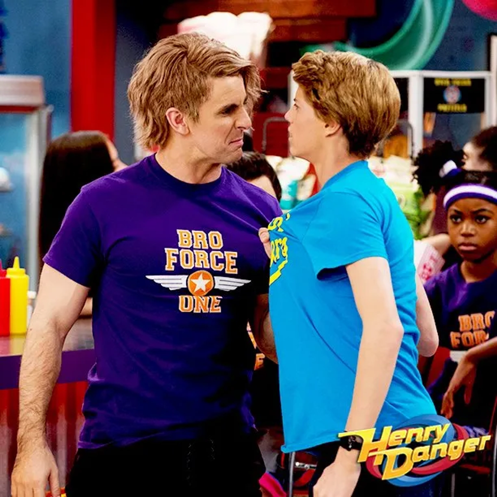 Cooper Barnes and Jace Norman in Henry Danger (2014)