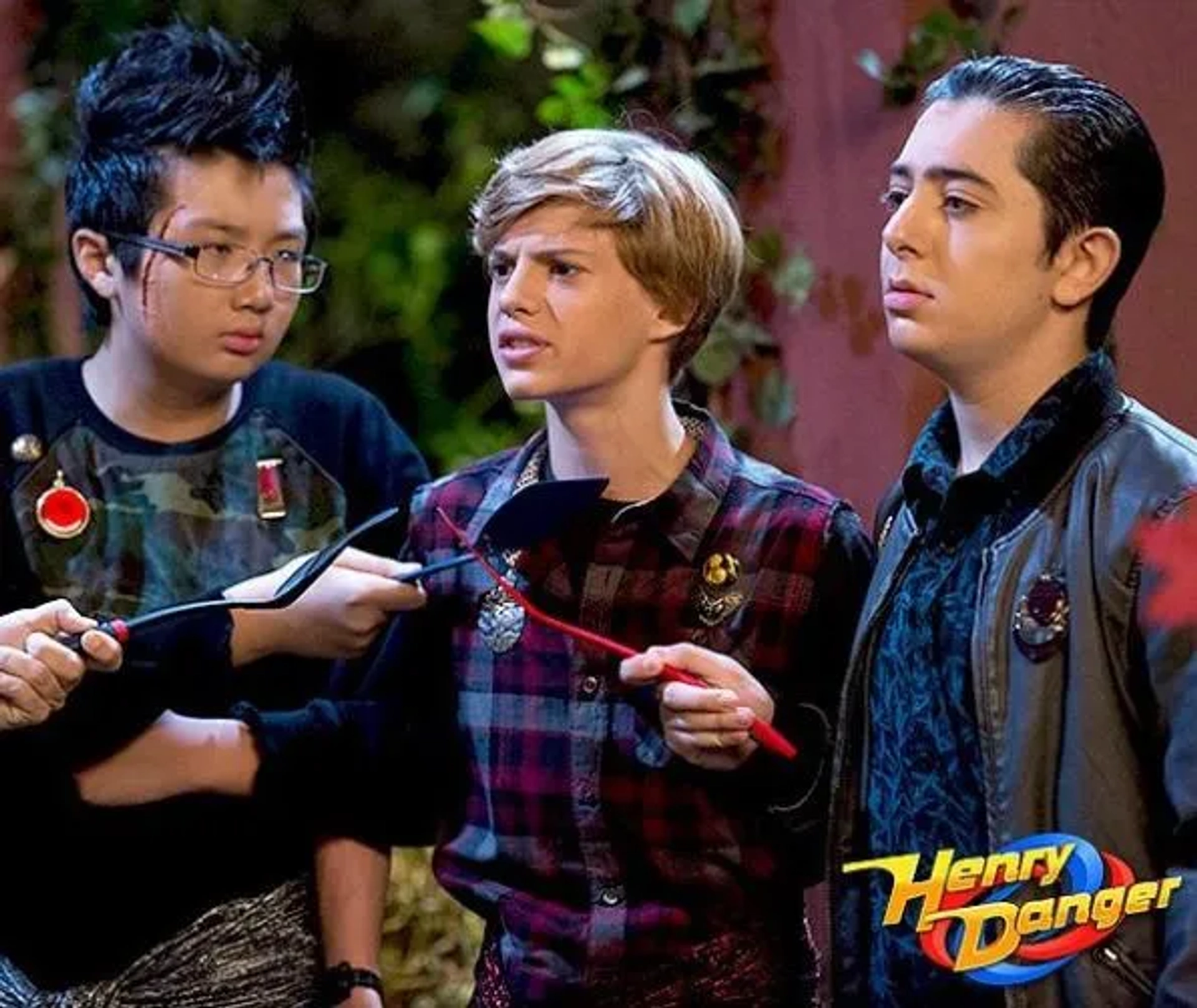 Joe Kaprielian, Matthew Zhang, and Jace Norman in Henry Danger (2014)