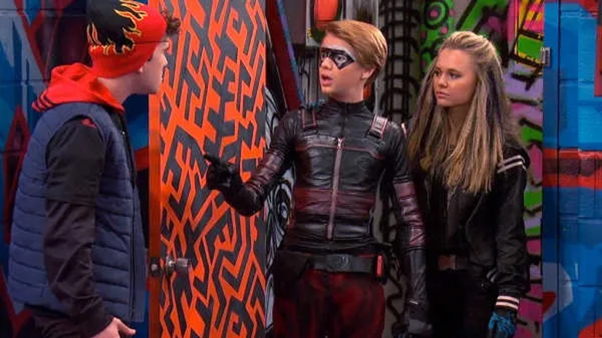 Nick Saso, Madison Iseman, and Jace Norman in Henry Danger (2014)