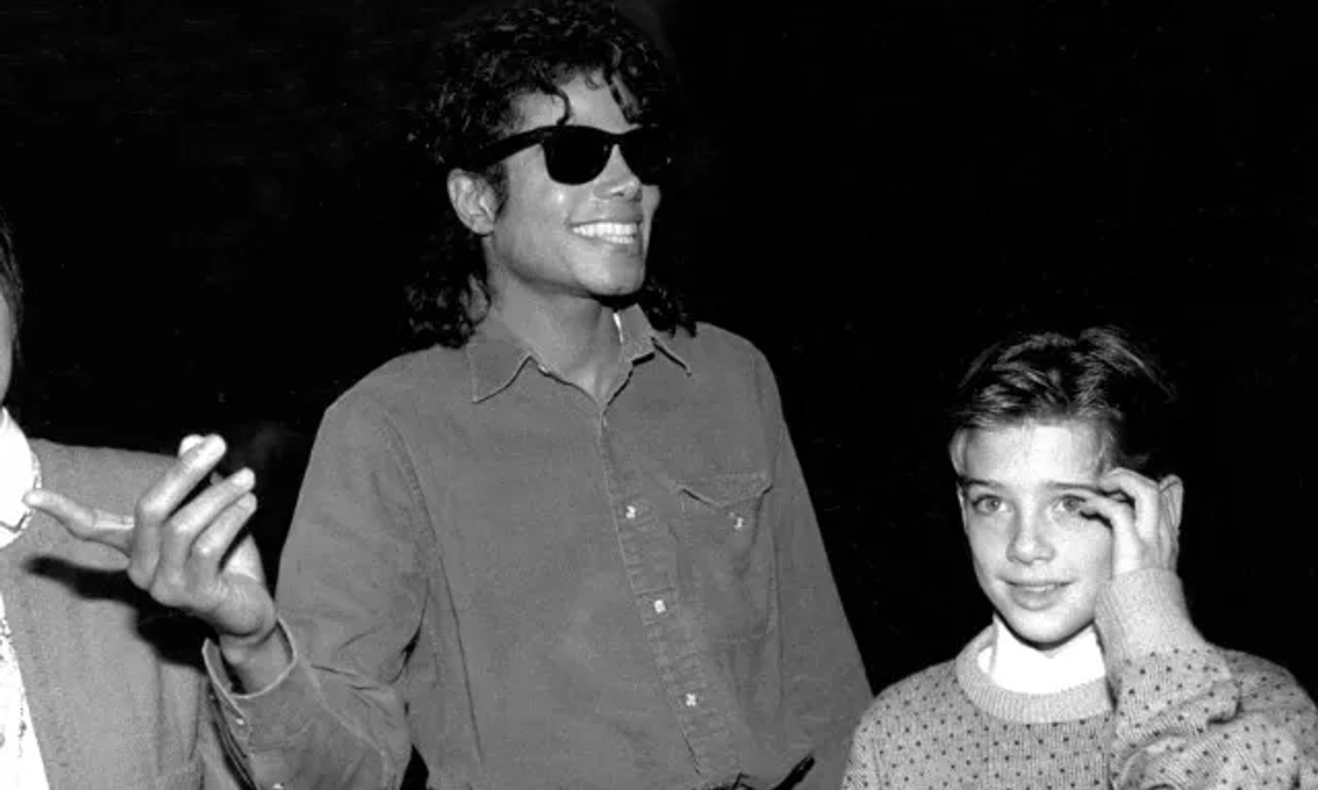 Michael Jackson and Jimmy Safechuck in Leaving Neverland (2019)