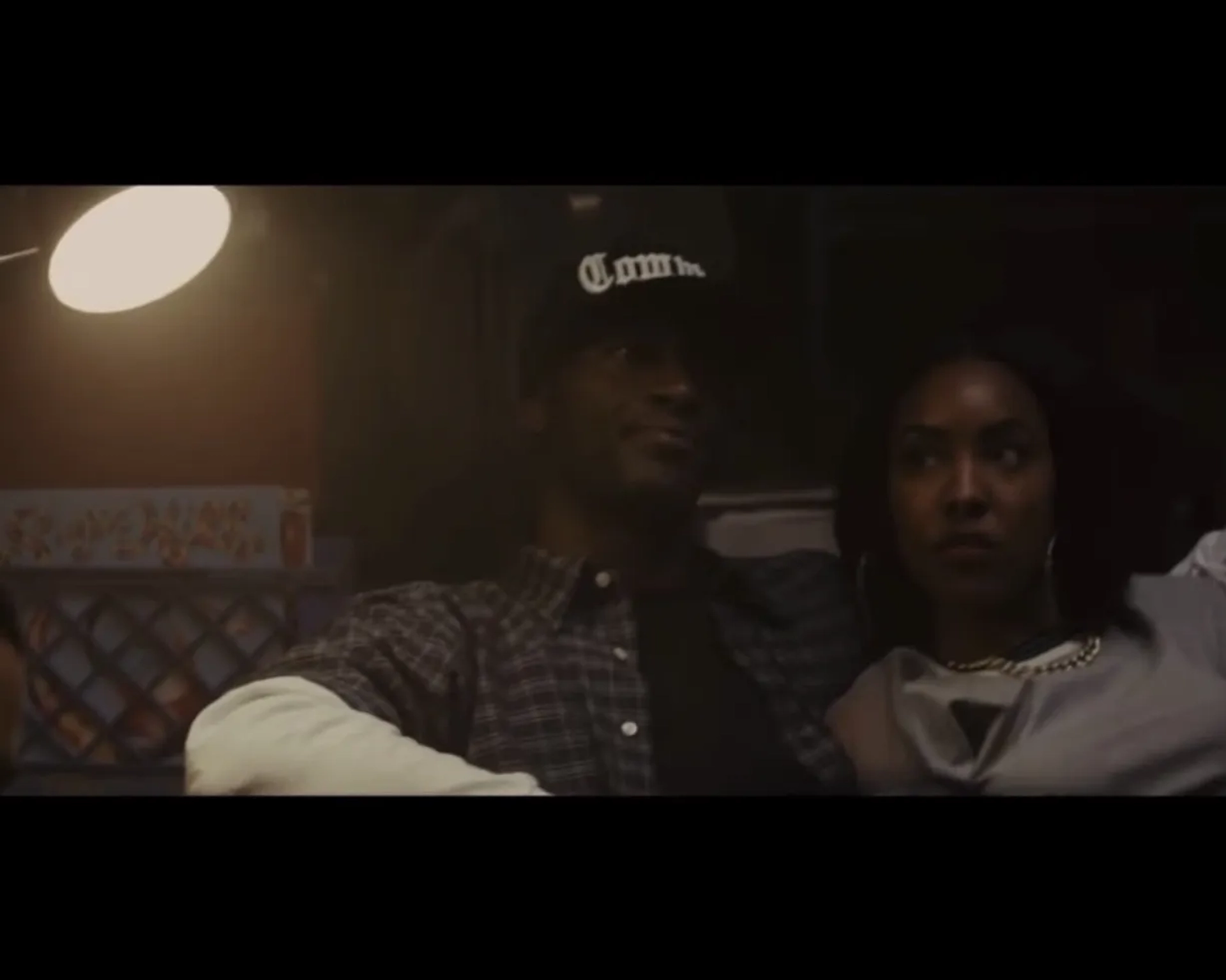 Still of Christina Lanoux, Aldis Hodge in Straight Outta Compton