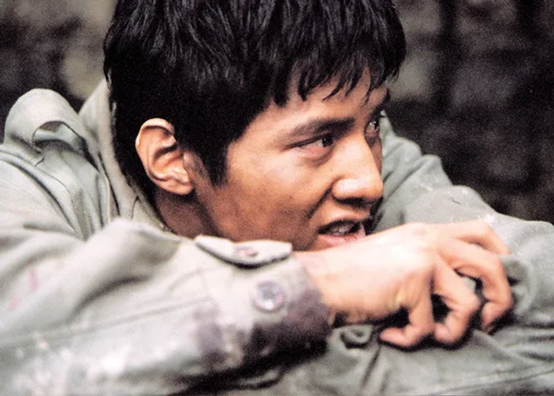 Won Bin in Tae Guk Gi: The Brotherhood of War (2004)