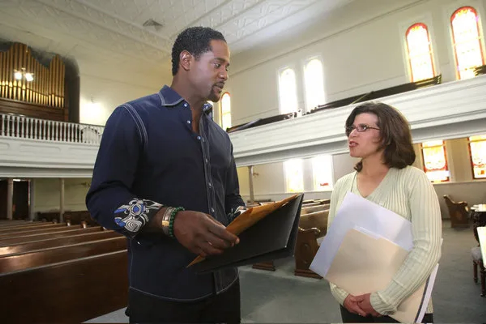 Blair Underwood and Eva Sheppard Wolf in Who Do You Think You Are? (2010)