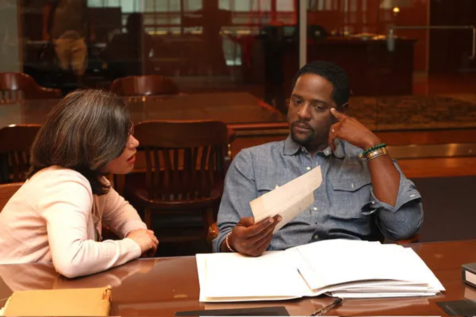 Blair Underwood and Eva Sheppard Wolf in Who Do You Think You Are? (2010)