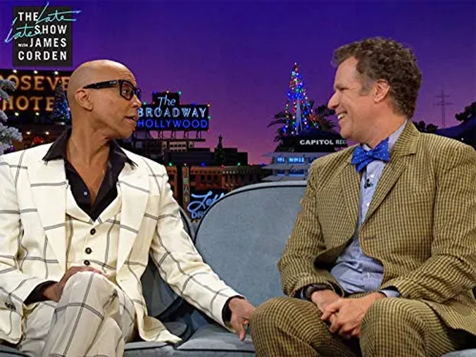 Will Ferrell and RuPaul in The Late Late Show with James Corden (2015)