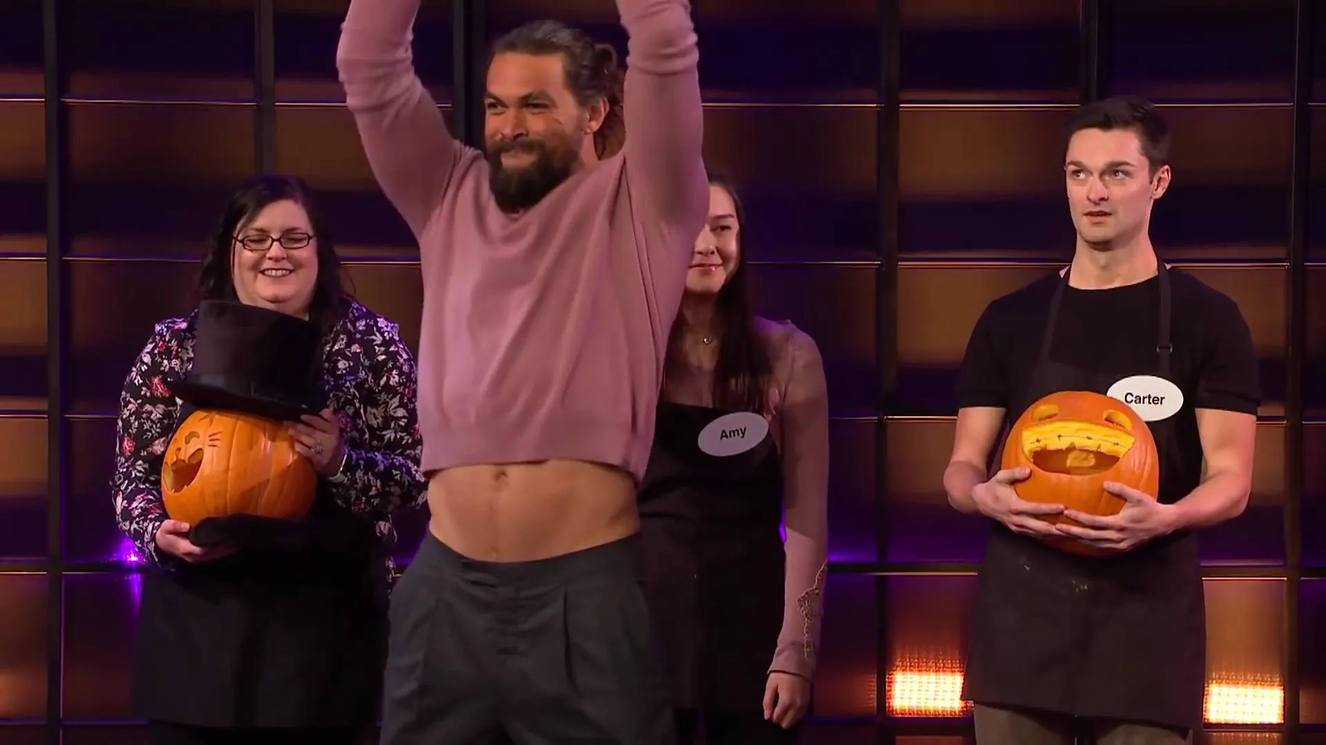 Jason Momoa in The Late Late Show with James Corden: Jason Momoa/Alfre Woodard/Hollywood Vampires (2019)