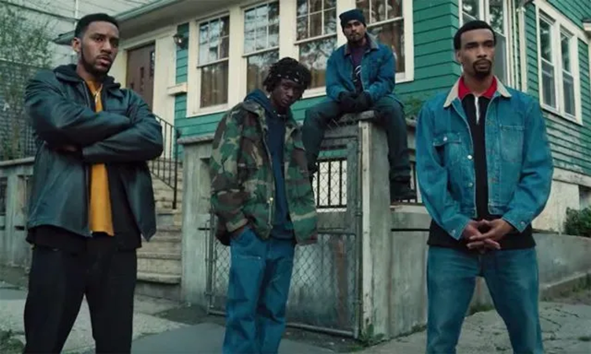 Julian Elijah Martinez, Ashton Sanders, Siddiq Saunderson, and Dave East in Wu-Tang: An American Saga (2019)