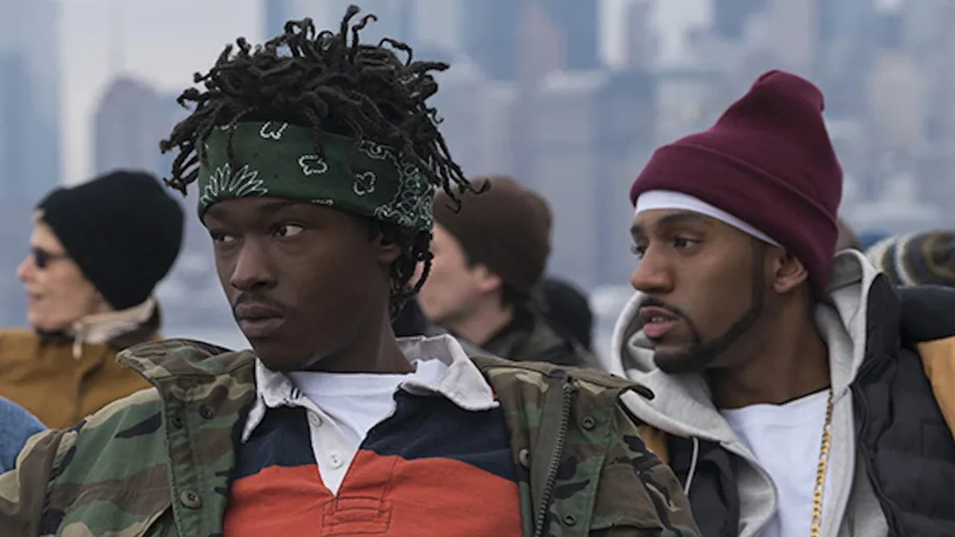 Ashton Sanders and Siddiq Saunderson in Wu-Tang: An American Saga (2019)