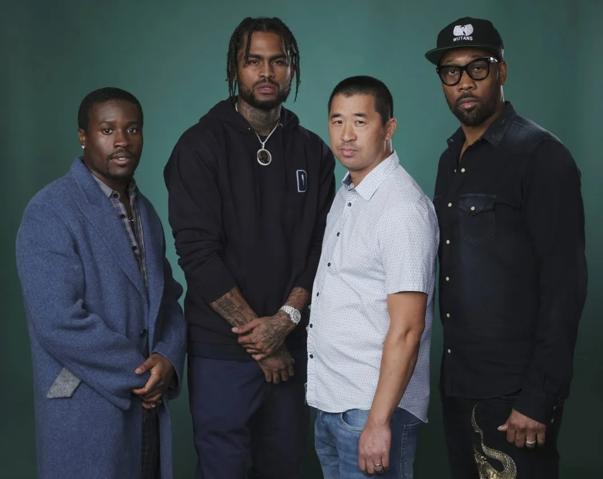 RZA, Alex Tse, Shameik Moore, and Dave East in Wu-Tang: An American Saga (2019)