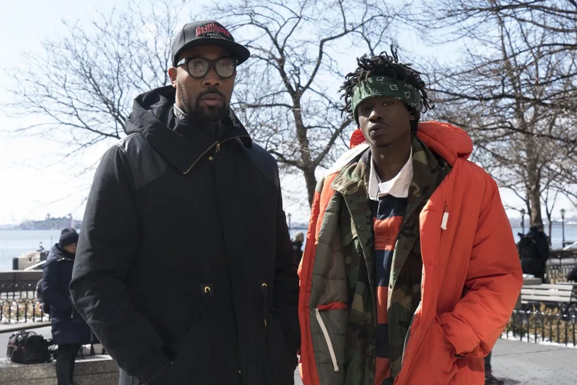 RZA and Ashton Sanders in Wu-Tang: An American Saga (2019)