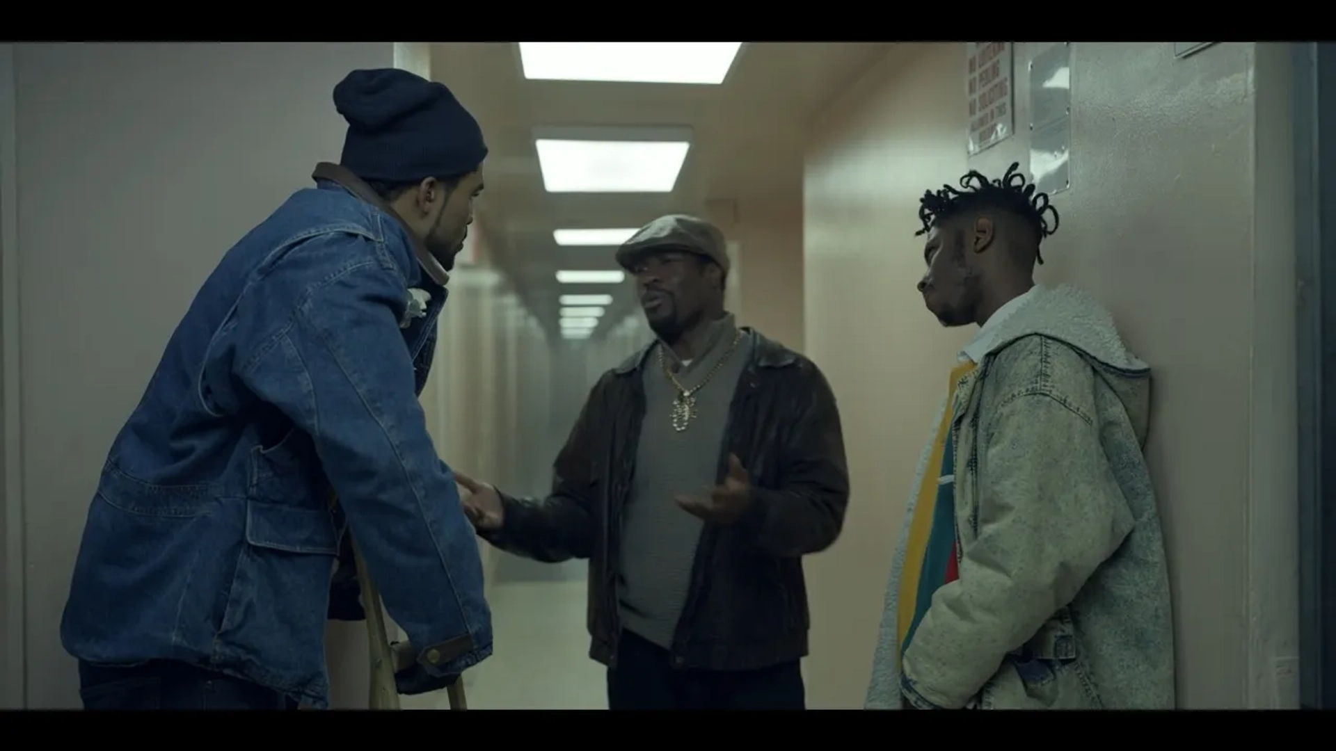 Shameik Moore, T.J. Atoms, and Dave East in Wu-Tang: An American Saga (2019)