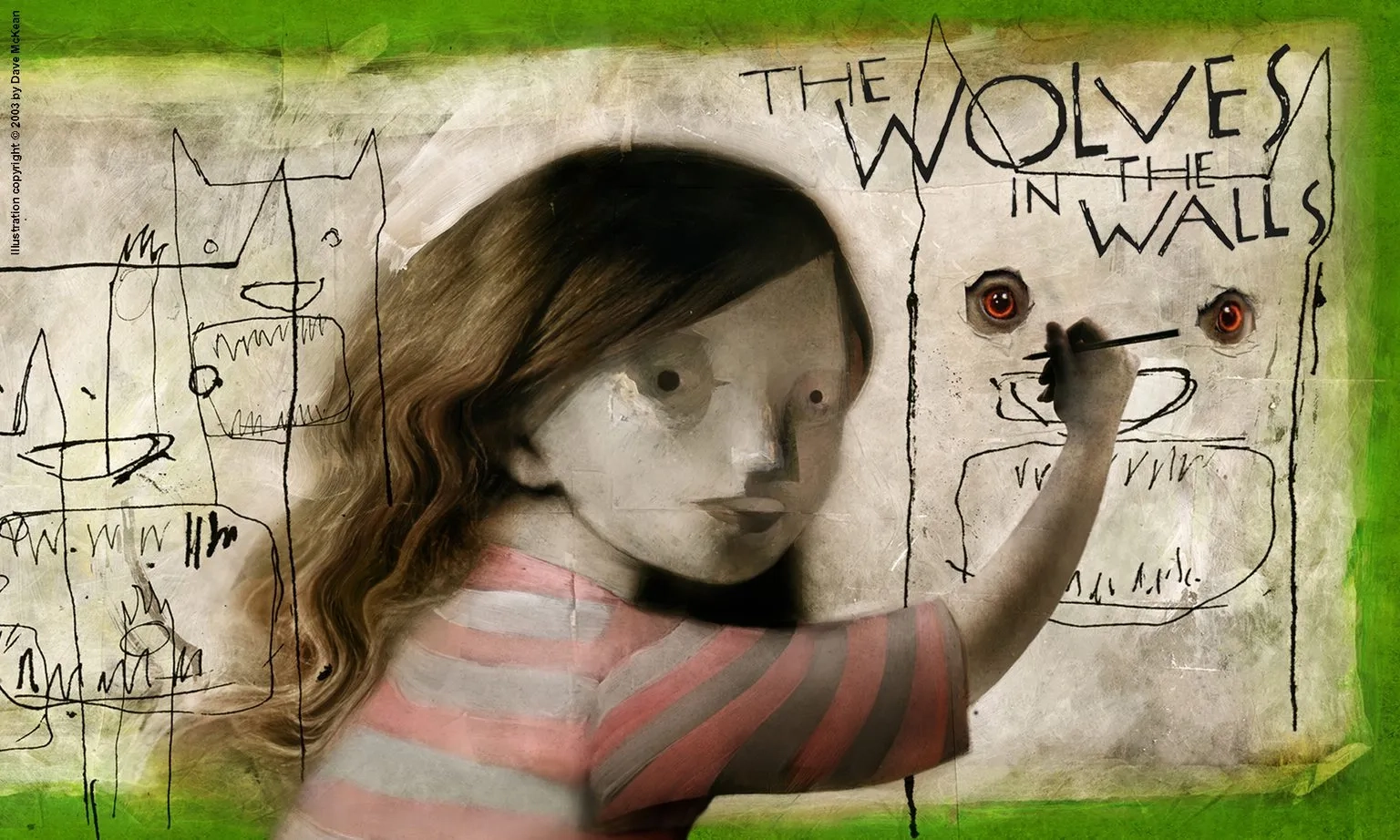 انیمیشن گرگ ها در دیوارها (Wolves in the Walls 2018)