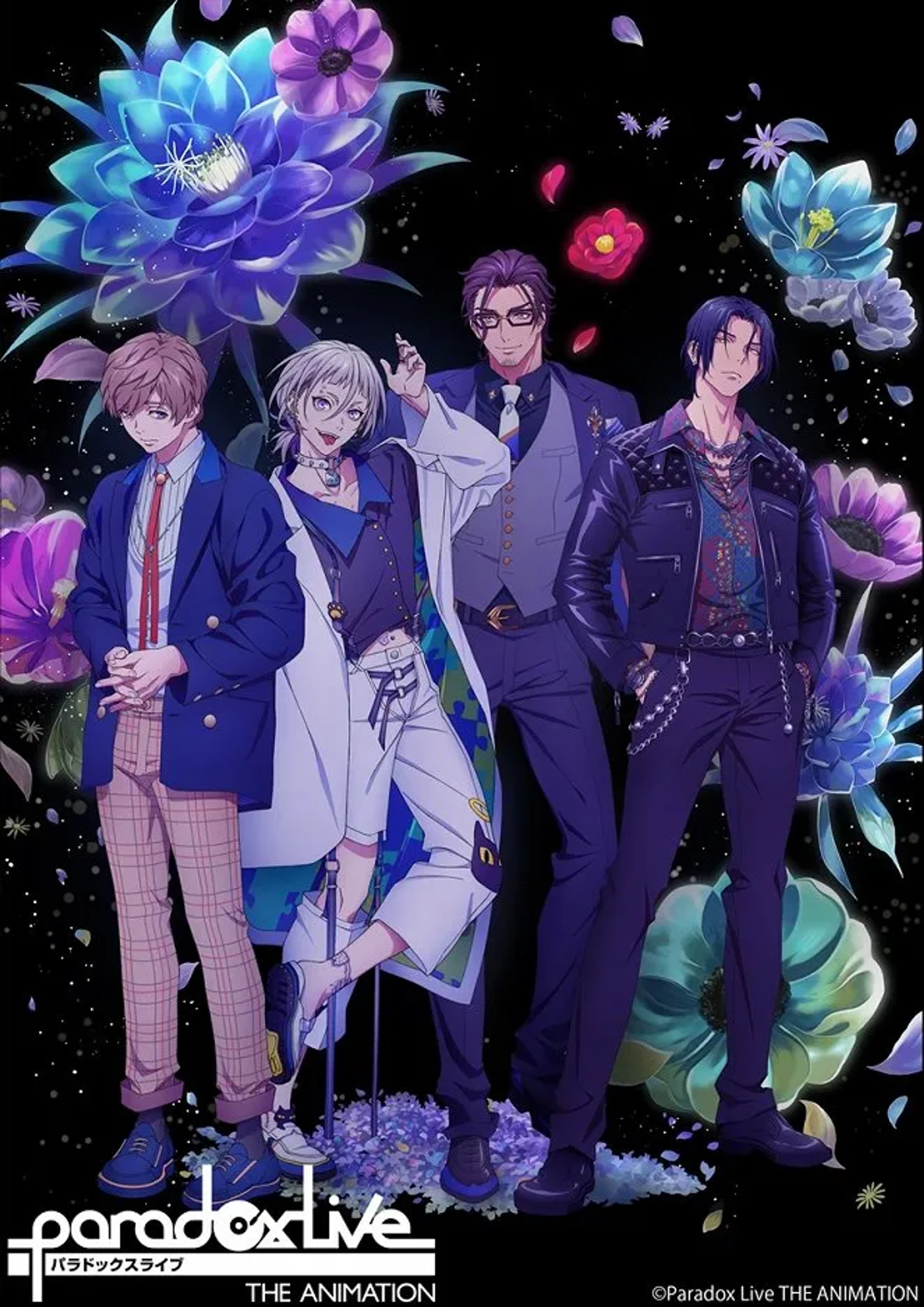 Yu Hayashi, Ryôta Takeuchi, Natsuki Hanae, and Junta Terashima in Paradox Live the Animation (2023)