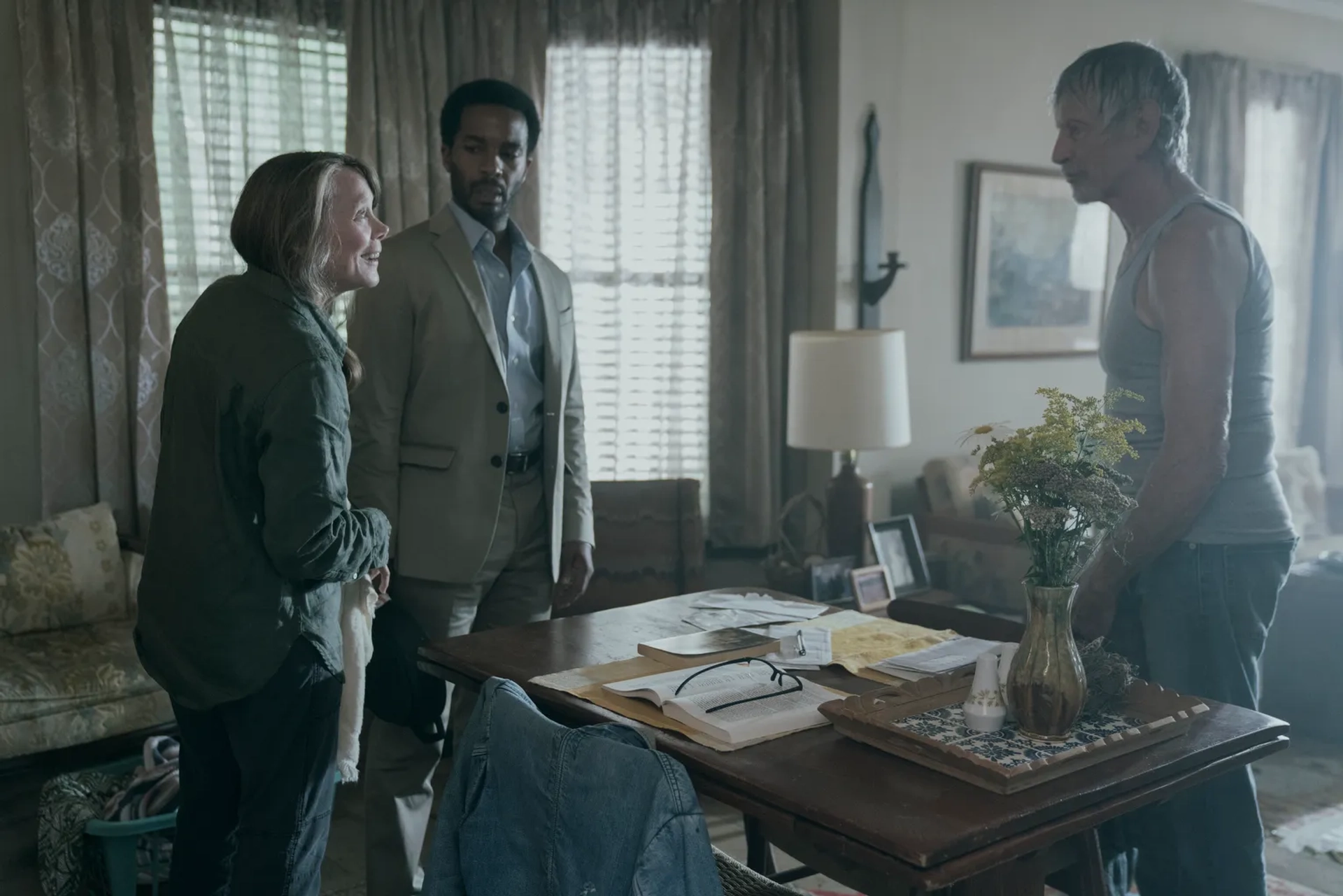 Sissy Spacek, Scott Glenn, and André Holland in Castle Rock (2018)