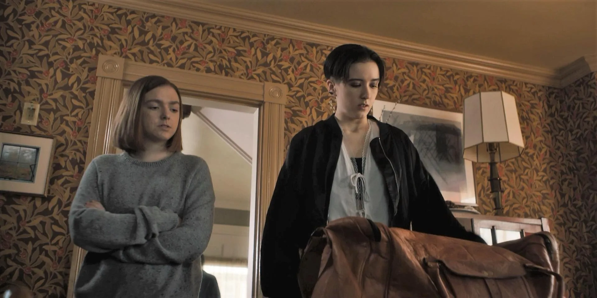 Abby Corrigan and Elsie Fisher in Castle Rock (2018)