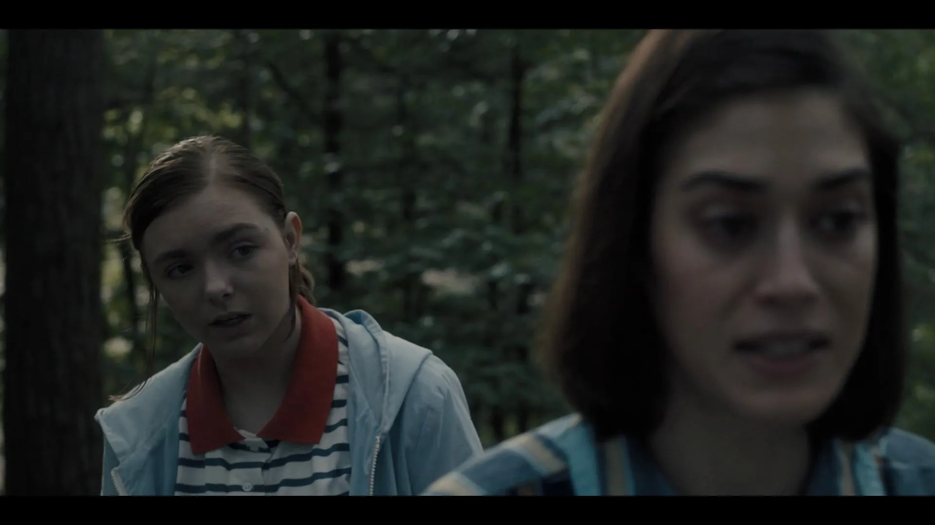 Lizzy Caplan and Elsie Fisher in Castle Rock (2018)