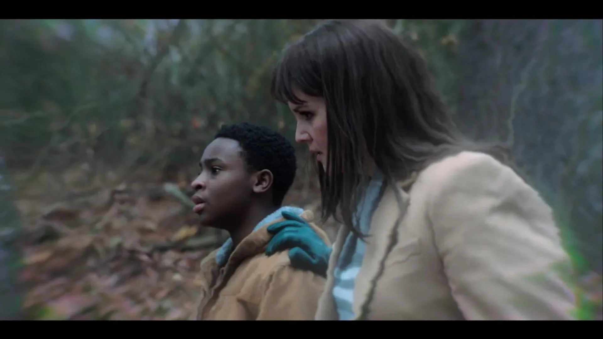 Melanie Lynskey and Caleel Harris in Castle Rock (2018)