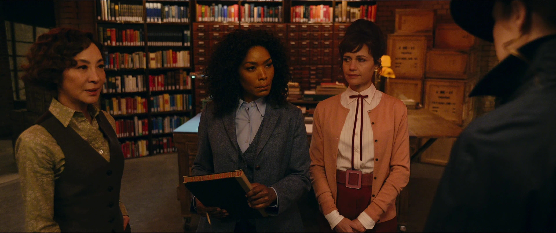 Angela Bassett, Michelle Yeoh, Carla Gugino, and Karen Gillan in Gunpowder Milkshake (2021)