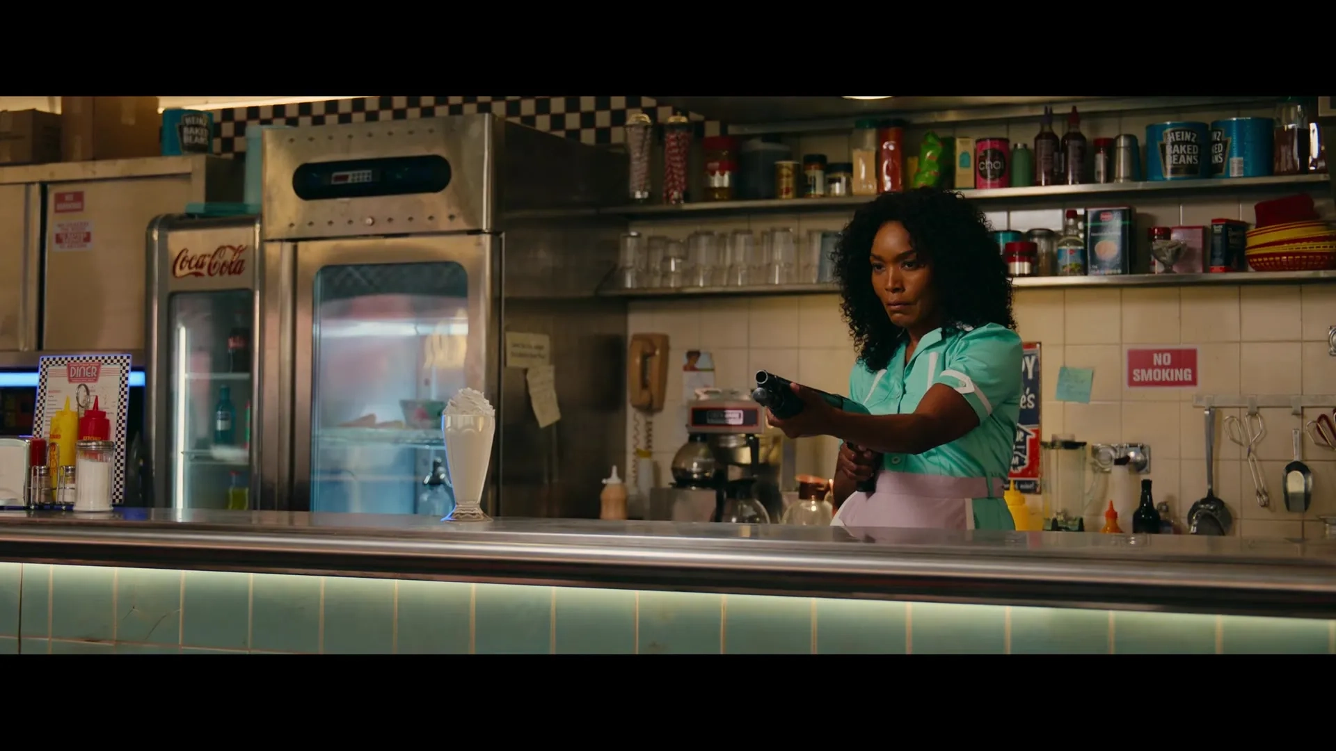 Angela Bassett in Gunpowder Milkshake (2021)