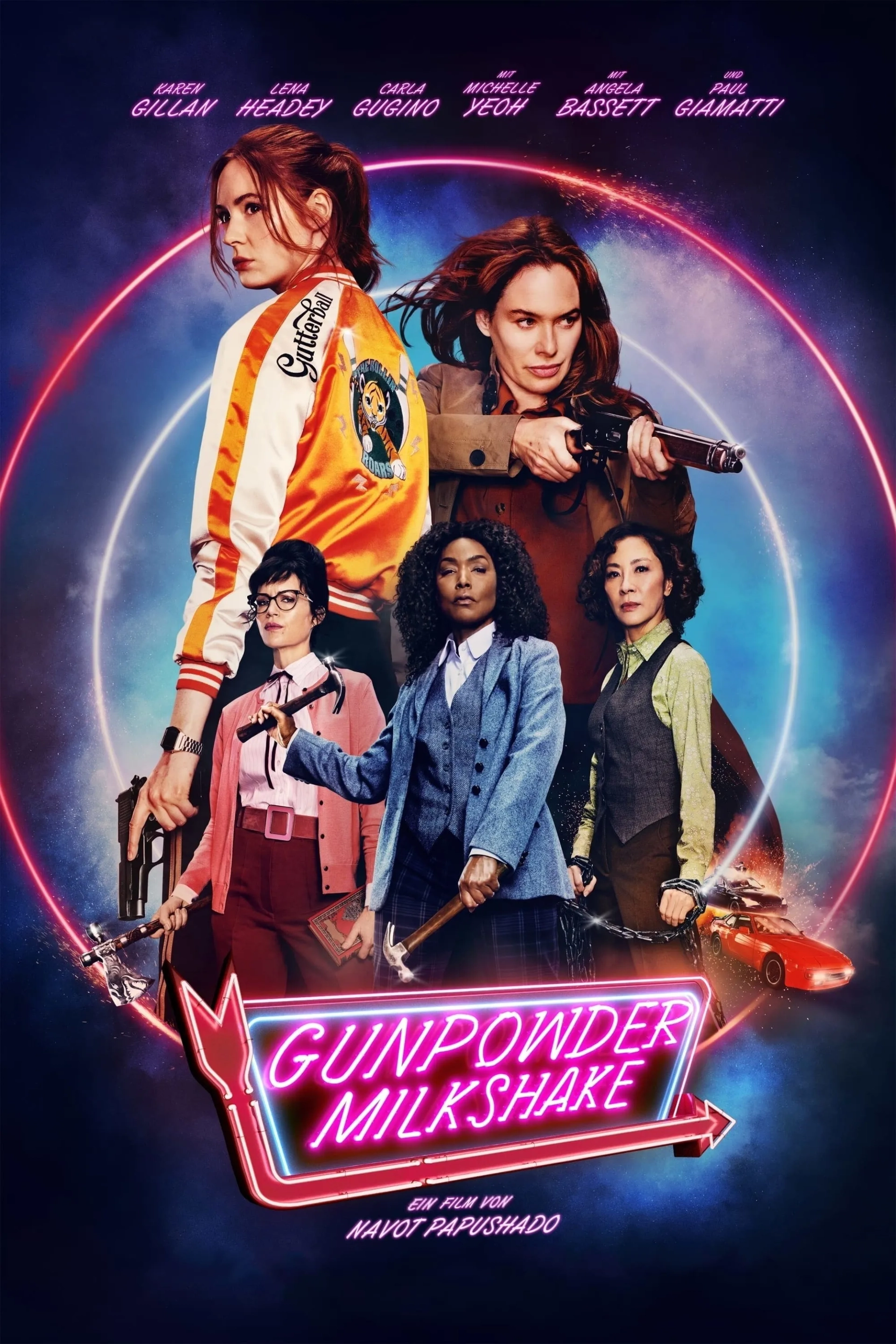 Angela Bassett, Michelle Yeoh, Carla Gugino, Lena Headey, and Karen Gillan in Gunpowder Milkshake (2021)