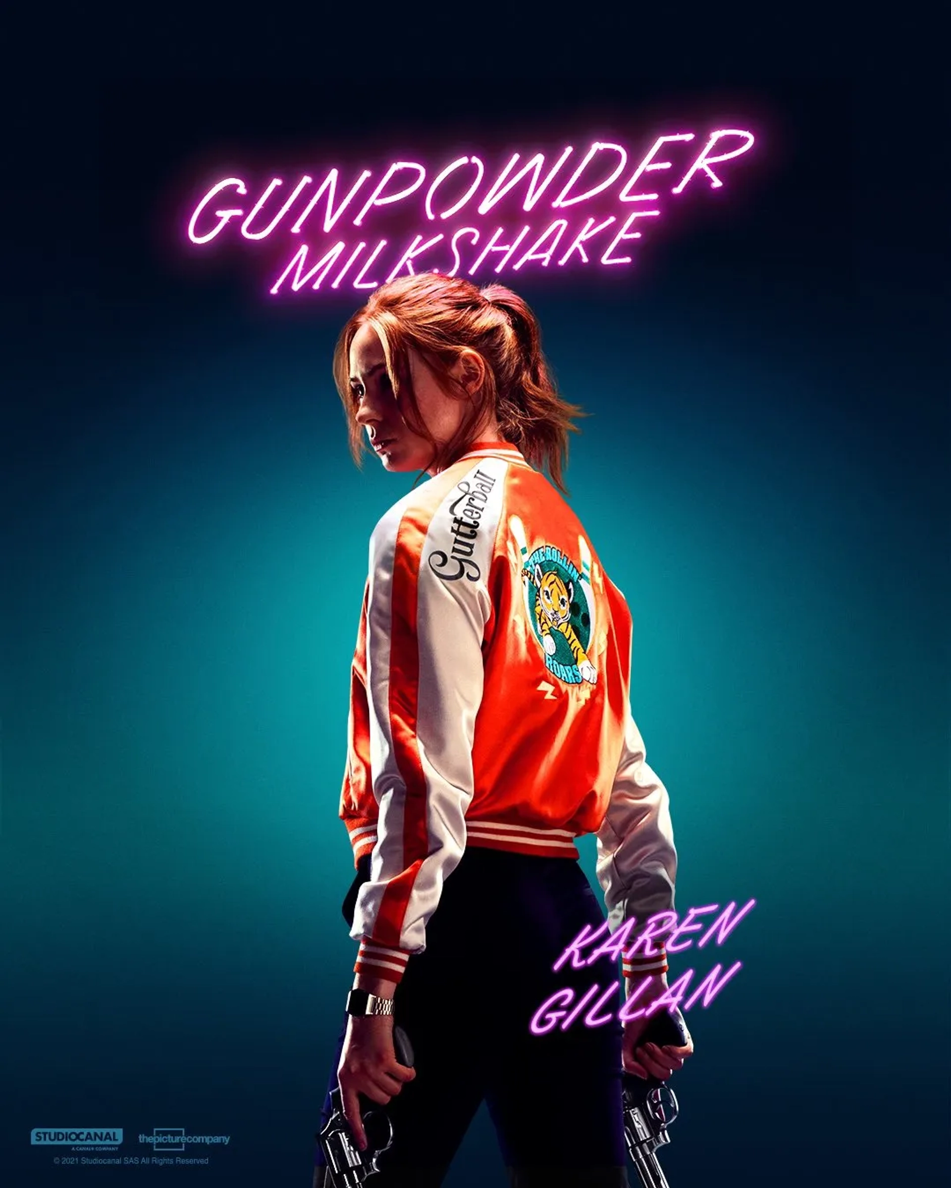 Karen Gillan in Gunpowder Milkshake (2021)