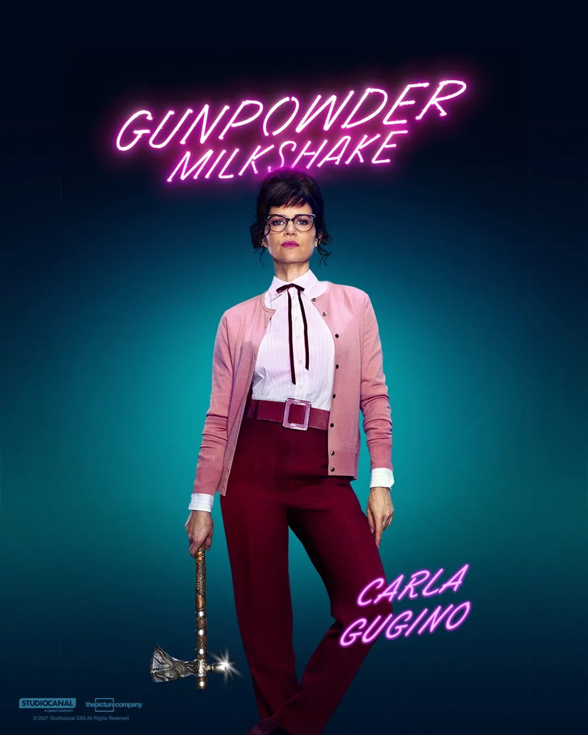 Carla Gugino in Gunpowder Milkshake (2021)