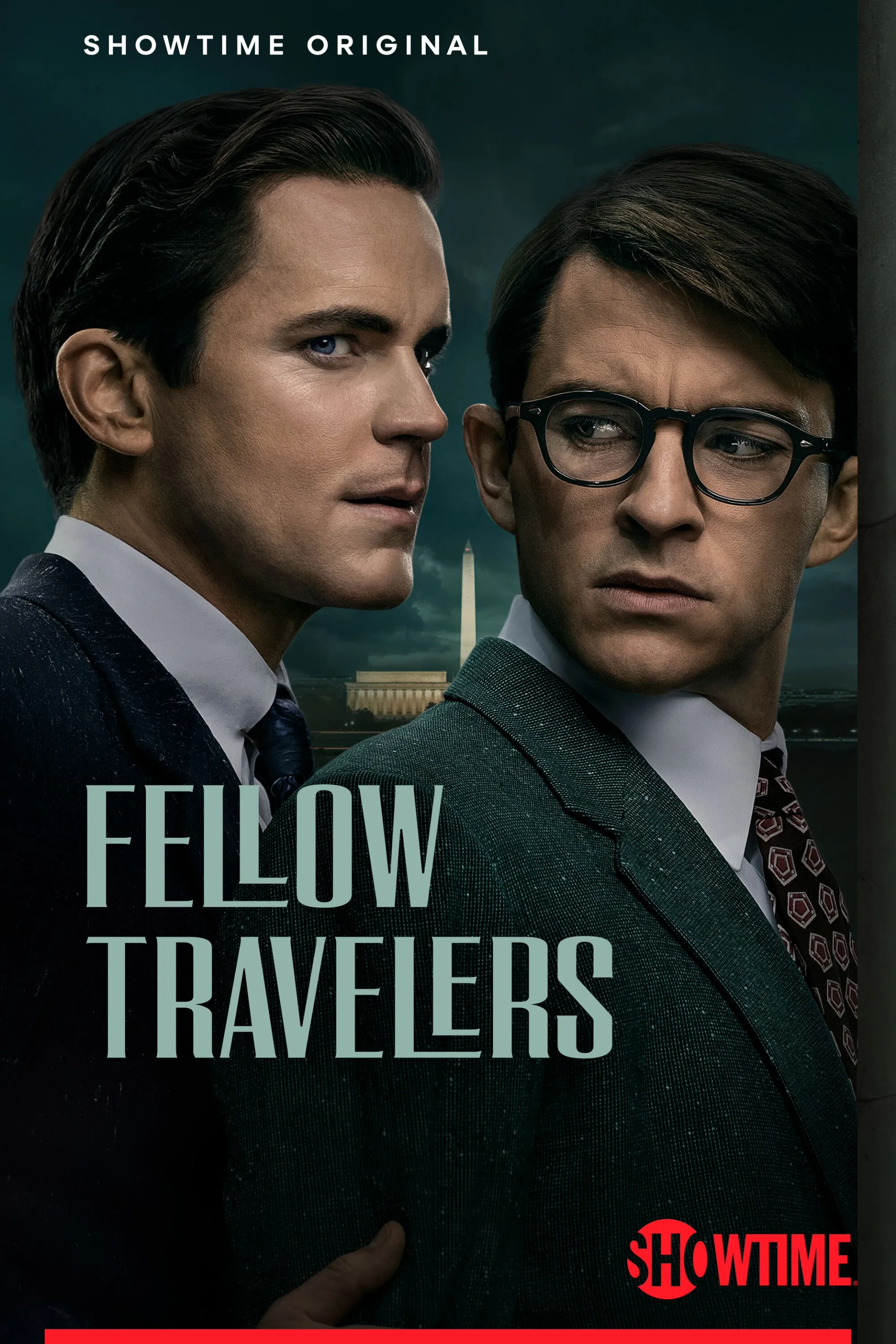 Jonathan Bailey and Matt Bomer in Fellow Travelers (2023)